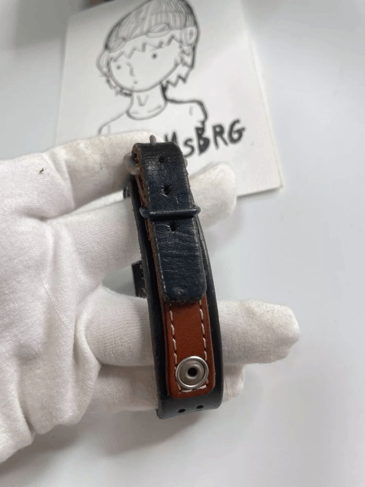 Undercover Udercover Less but Better Leather Bracelet Size ONE SIZE - 8 Thumbnail