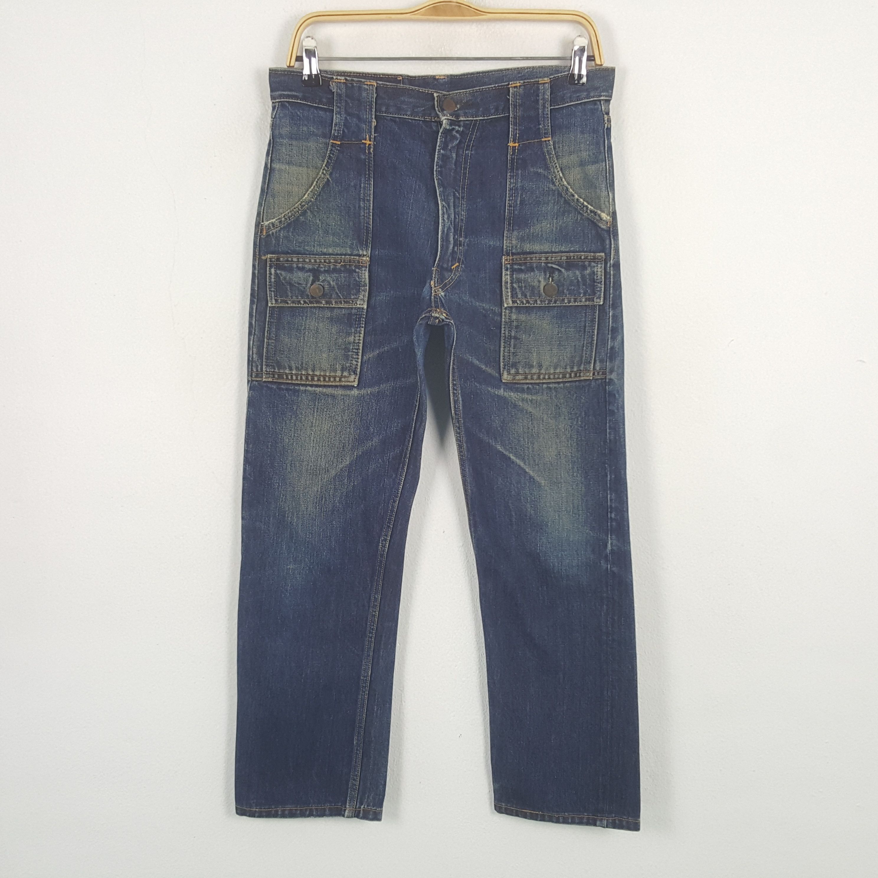 Big John Vintage Big John Bush Pocket Denim Jeans Size US 31 - 1 Thumbnail