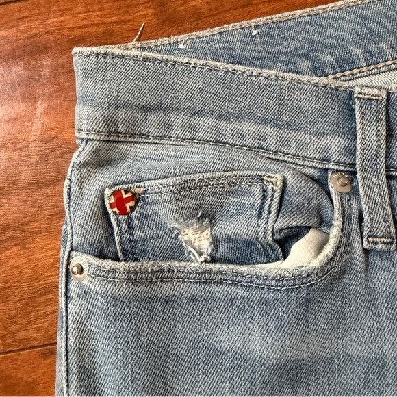 Hudson NEW HUDSON BLAIR HIGH RISE SUPER SKINNY ANKLE SZ 30 Size 30" / US 8 / IT 44 - 6 Thumbnail