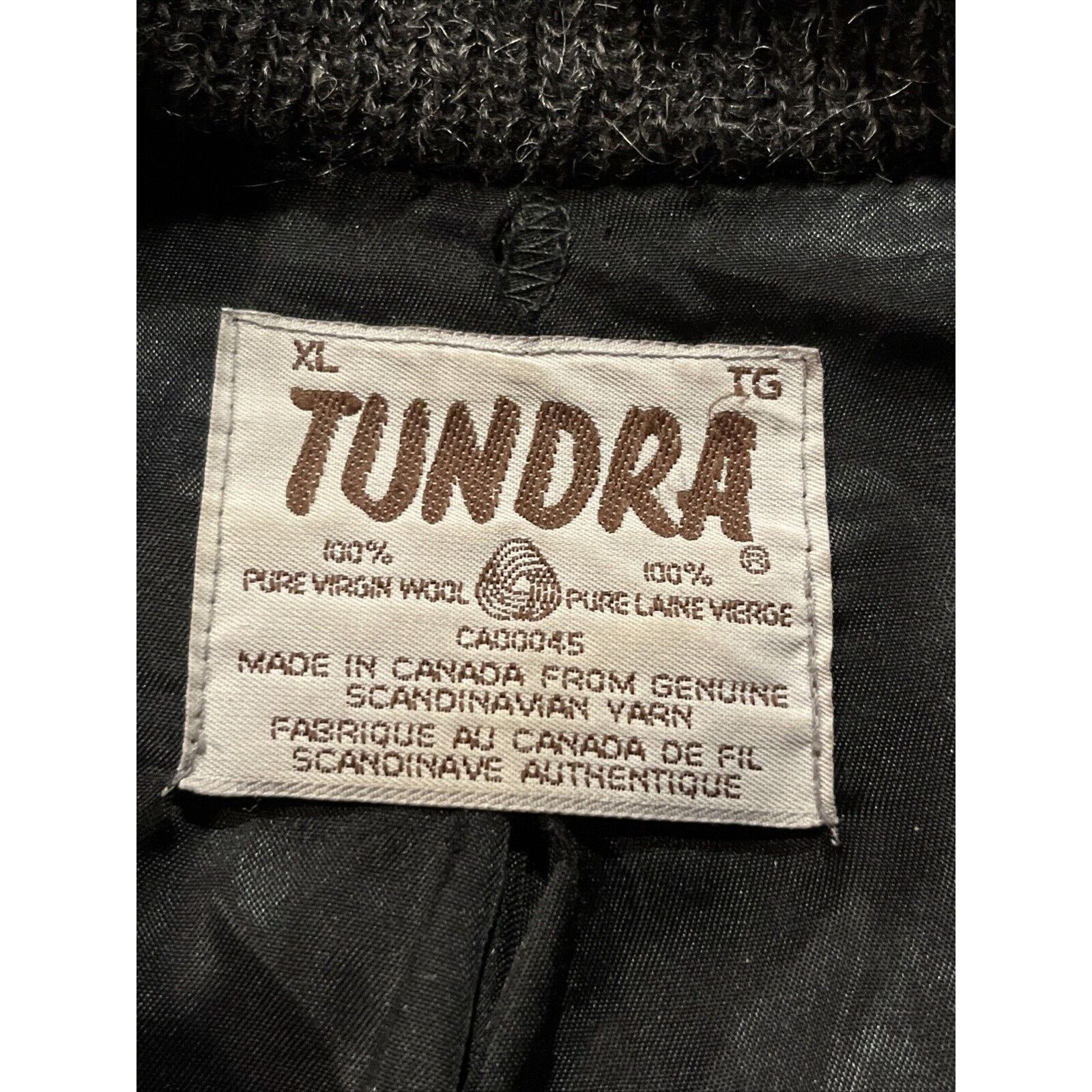 Tundra Tundra Canada Vintage Men’s XL Green Geometric Wool Sweater Size US XL / EU 56 / 4 - 3 Thumbnail