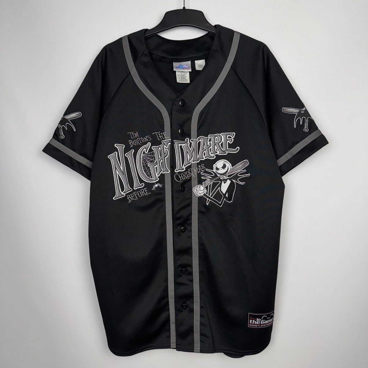 Disney DISNEY NIGHTMARE BEFORE CHRISTMAS EMBROIDERED BASEBAL JERSEY Size US M / EU 48-50 / 2 - 1 Thumbnail