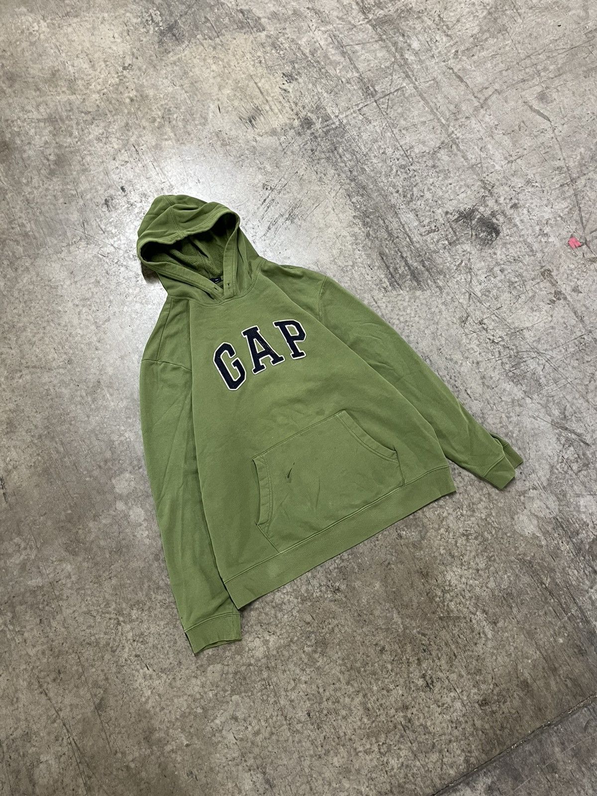 Gap × Vintage Gap spell out earth tone green boxy fit streetwear skater Size US XL / EU 56 / 4 - 1 Thumbnail