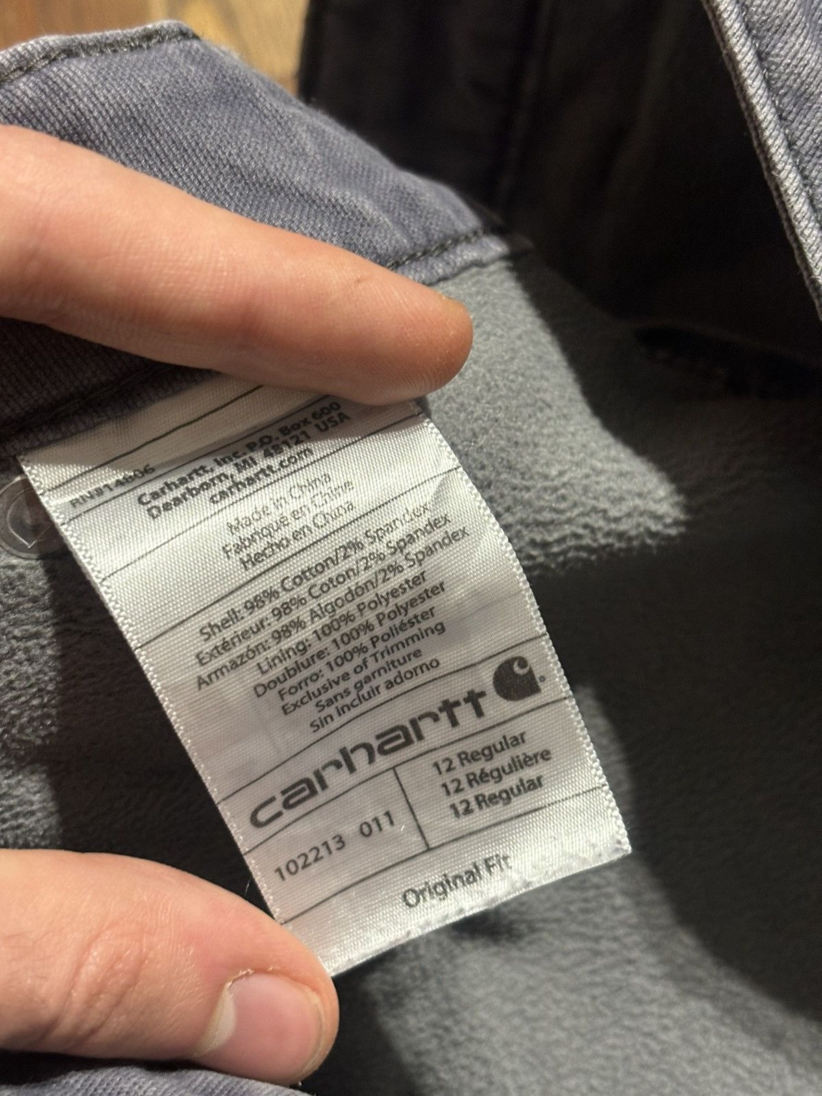Carhartt × Vintage Vintage carpenter single knee baggy insulated Carhartt pants Size US 32 / EU 48 - 5 Thumbnail