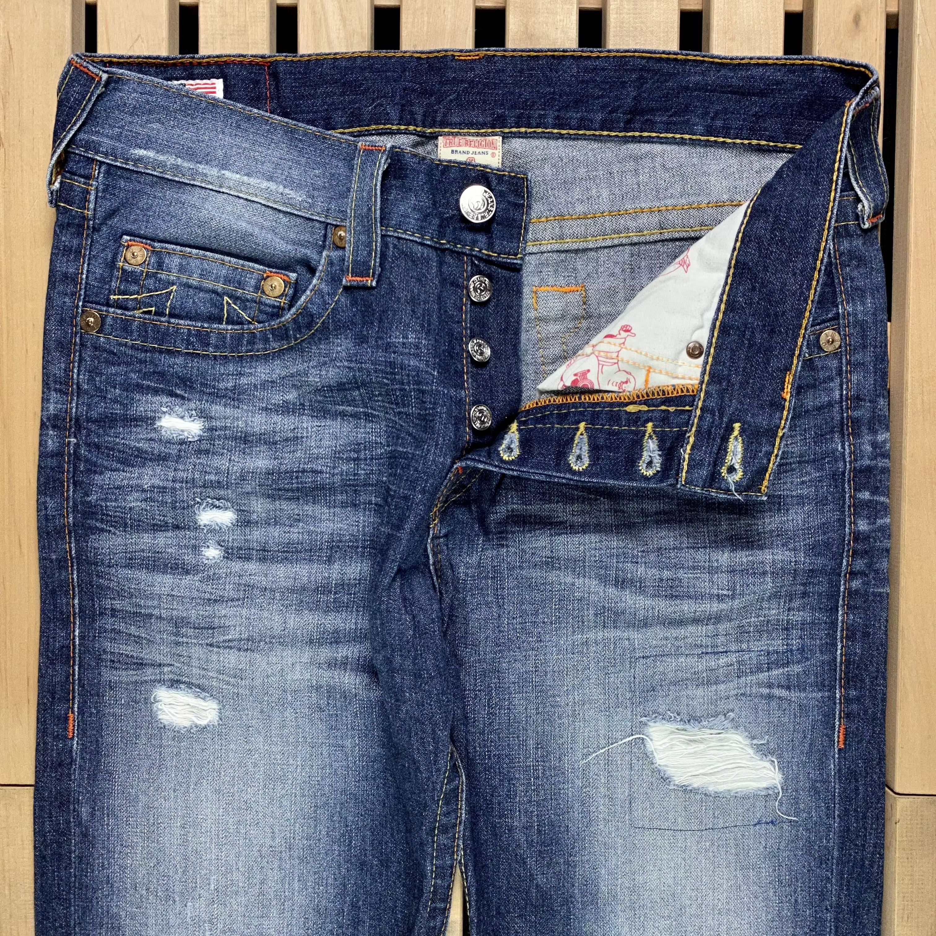 True Religion Mens Jeans Denim True Religion Size 32 Size US 32 / EU 48 - 4 Thumbnail