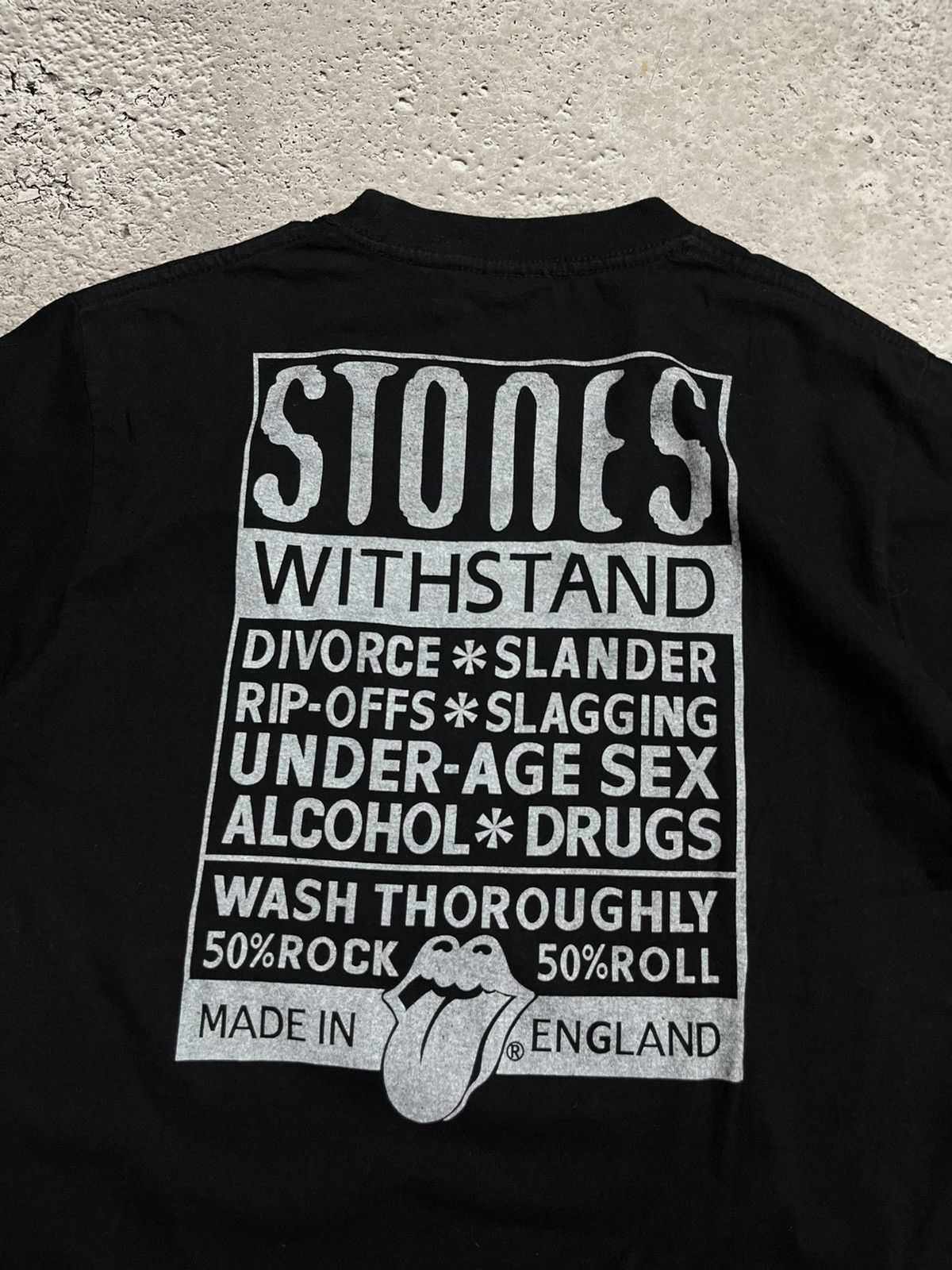 Band Tees × The Rolling Stones Vintage 00s The Rolling Stones Withstand Band Tee Size US L / EU 52-54 / 3 - 9 Thumbnail
