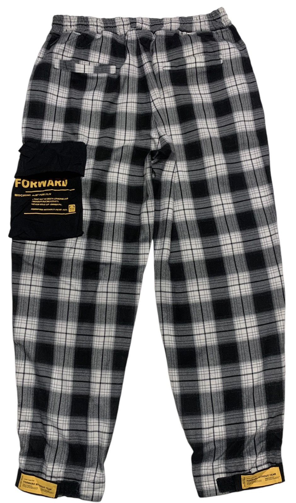 LAMLICHA Korean plaid pants men