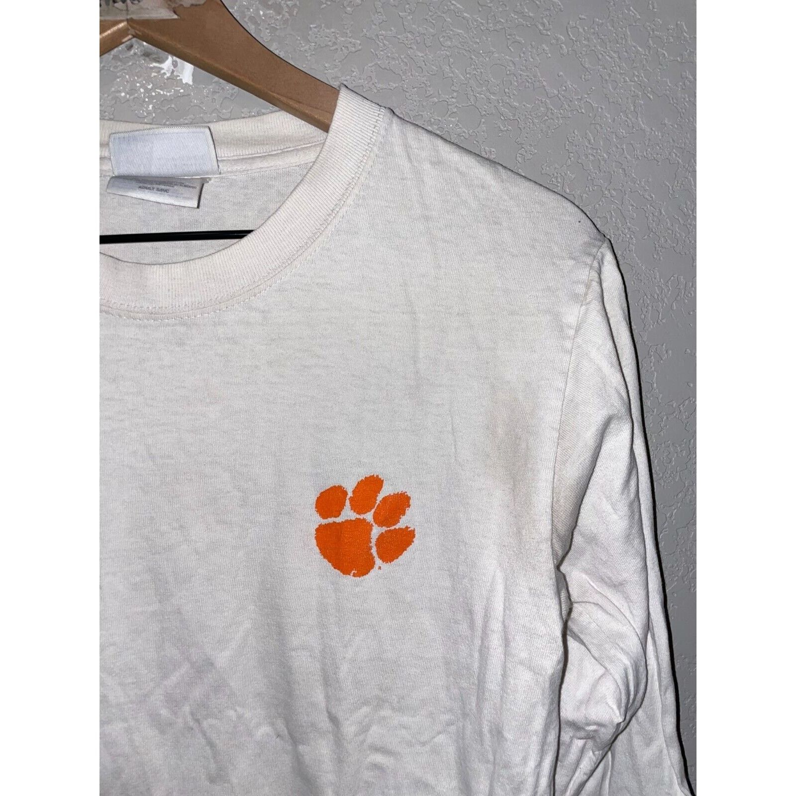 NCAA Vintage Clemson Long Sleeve Shirt Flags of College Tee Small Size US S / EU 44-46 / 1 - 3 Thumbnail