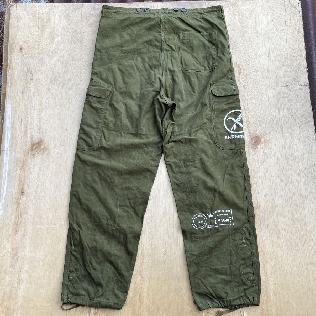 Buzz Rickson's TROUSERS MILITARY DANMARK HBT JAPANESE BRAND CUSTOM VINTAGE Size US 41 - 8 Thumbnail