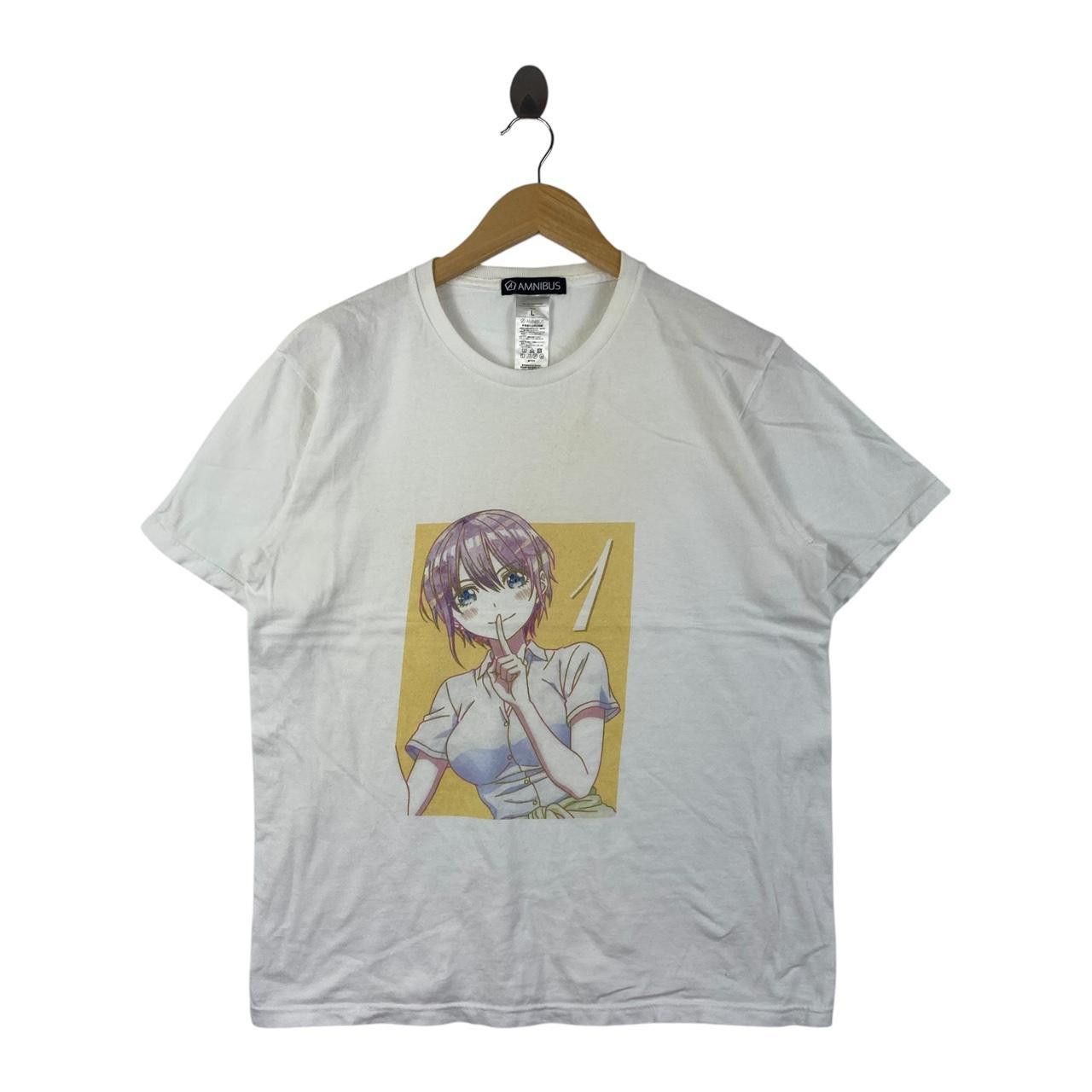 Anime ICHIKA NAKANO ANI-ART Quintessential Quintuplets Tee Shirt Size US L / EU 52-54 / 3 - 1 Thumbnail