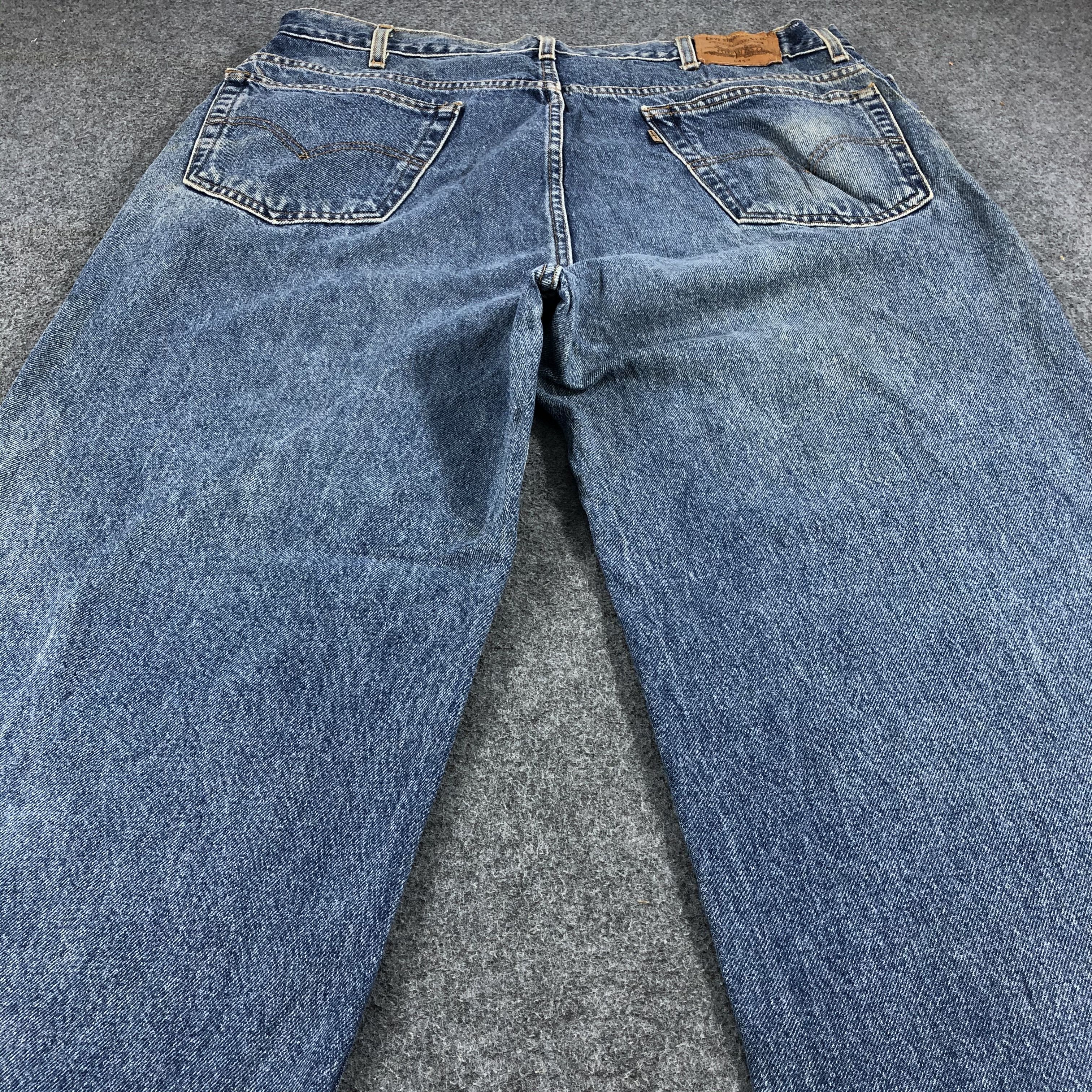 Levi's Faded Blue Vintage Levis 545 Jeans Baggy Denim-J1094 Size US 40 / EU 56 - 4 Thumbnail