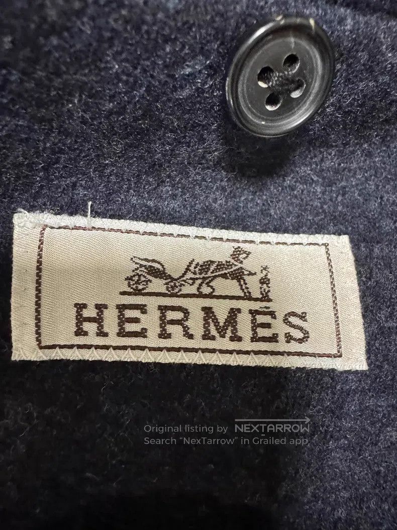 Hermes Hermes Short Wool Coat, 100% Wool, Four Pockets Design, On Size US M / EU 48-50 / 2 - 7 Thumbnail