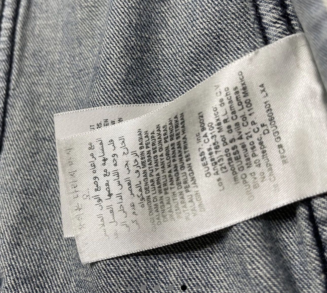 Guess Guess denim jacket Size XL / US 12-14 / IT 48-50 - 5 Thumbnail
