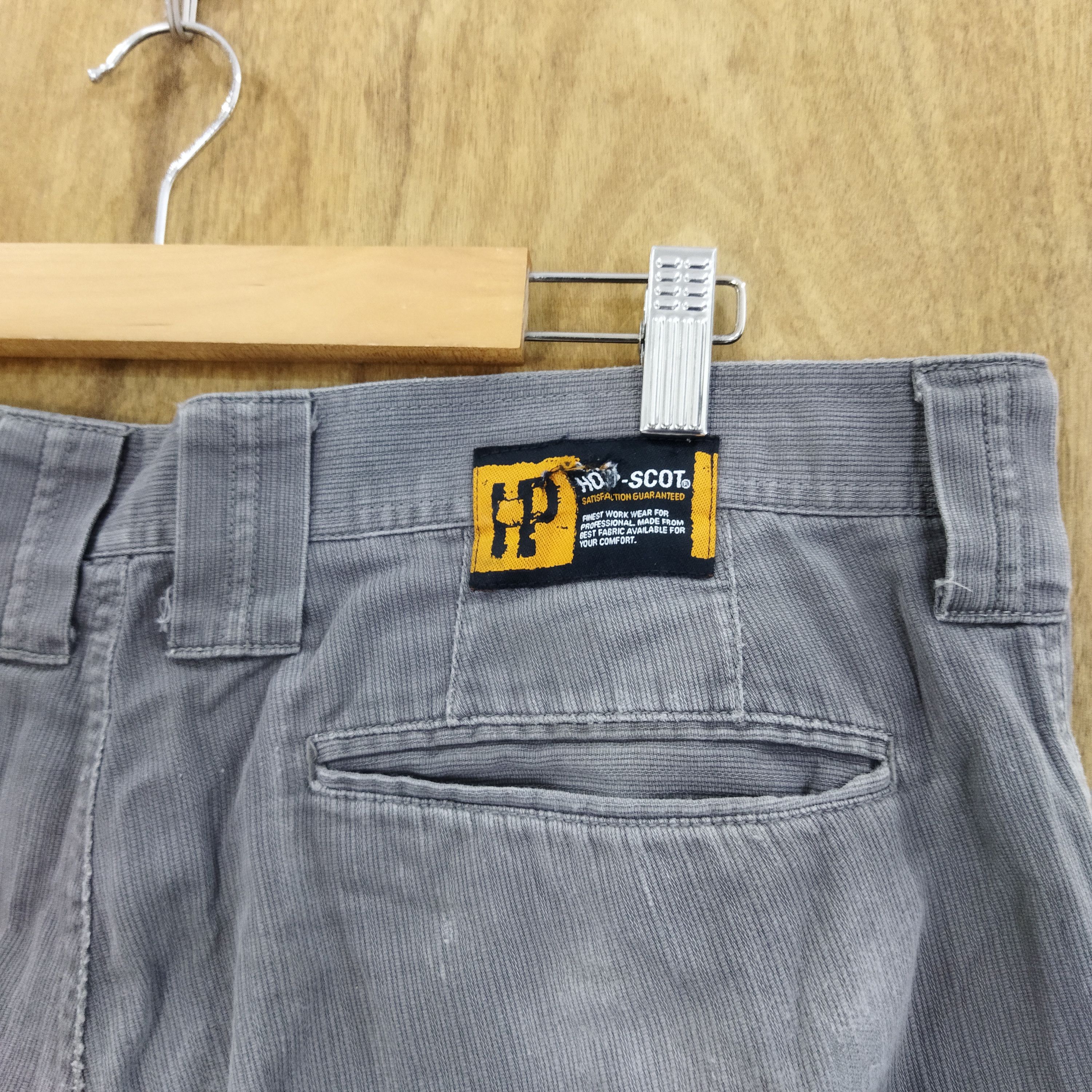 Japanese Brand HOP SCOT FADED GREY CARGO PANTS Size US 34 / EU 50 - 10 Thumbnail