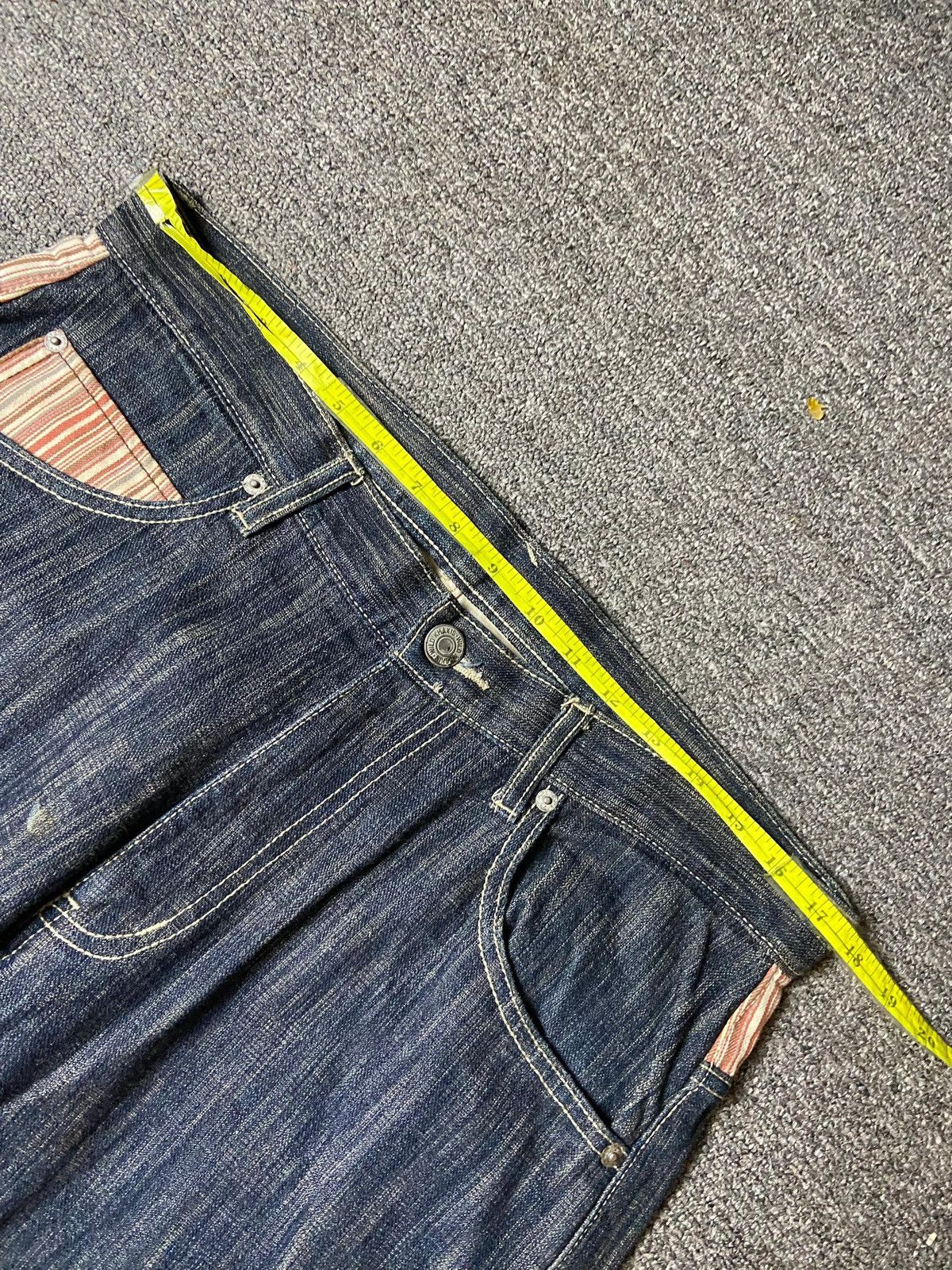 Fashion Victim × Japanese Brand × Vintage Vintage STARE Japanese Brand Distressed Denim Jeans (122) Size US 35 - 13 Thumbnail