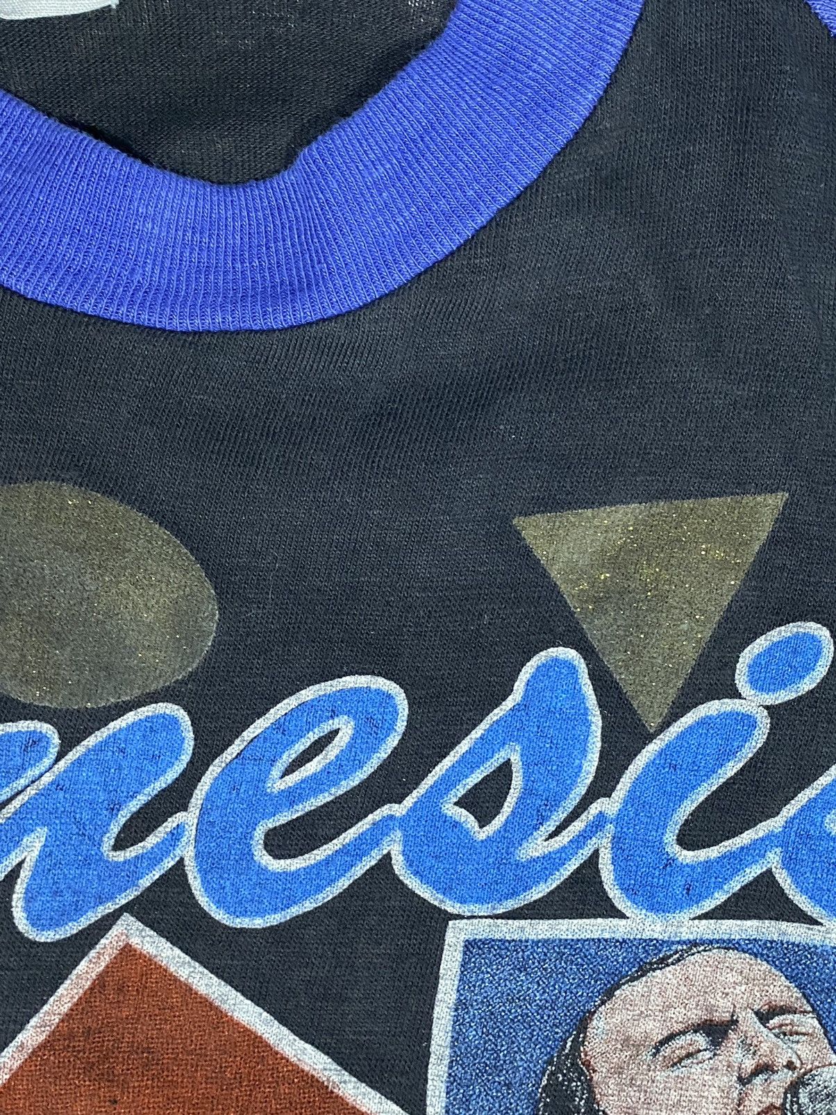 Band Tees × Vintage Genesis tour tee raglan (royal tag) Men’s Sz S - Thrashed Size US S / EU 44-46 / 1 - 9 Thumbnail