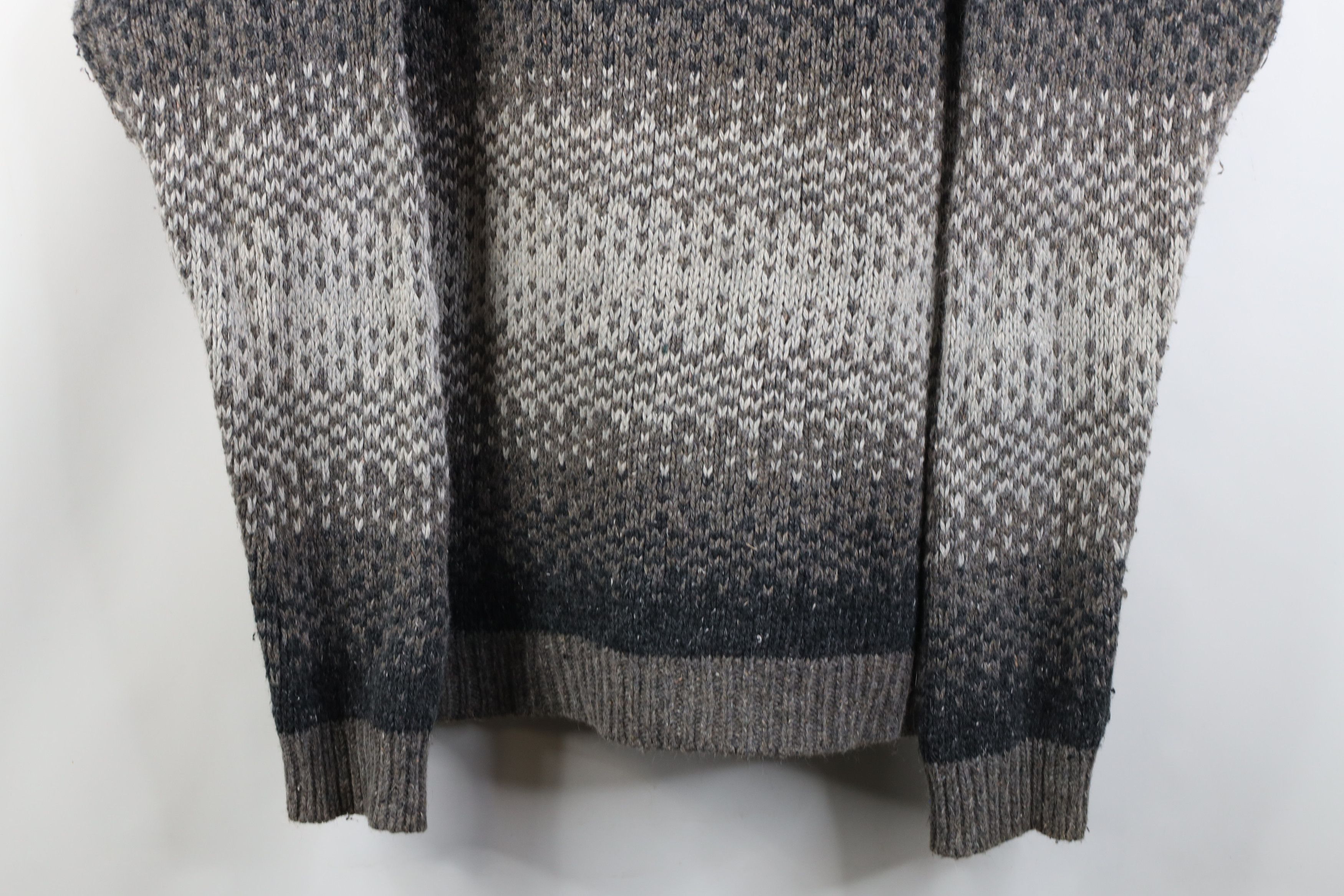 Vintage Vintage 90s Streetwear Angora Blend Knit Crewneck Sweater Size US L / EU 52-54 / 3 - 3 Thumbnail