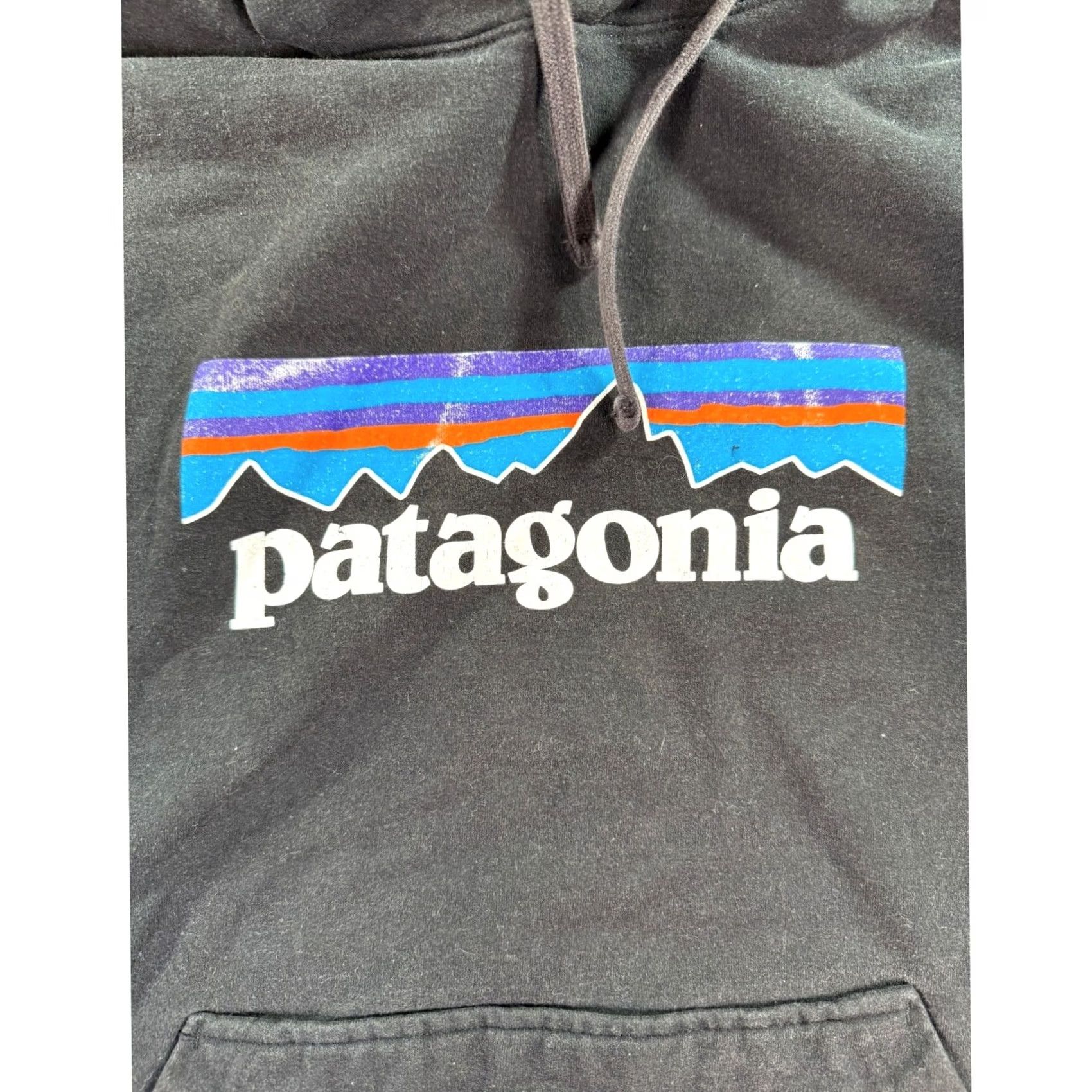 Patagonia Patagonia Hoodie Mens M Black Fitz Roy Horizons Logo Pullover Graphic Sweatshirt Size US M / EU 48-50 / 2 - 3 Thumbnail