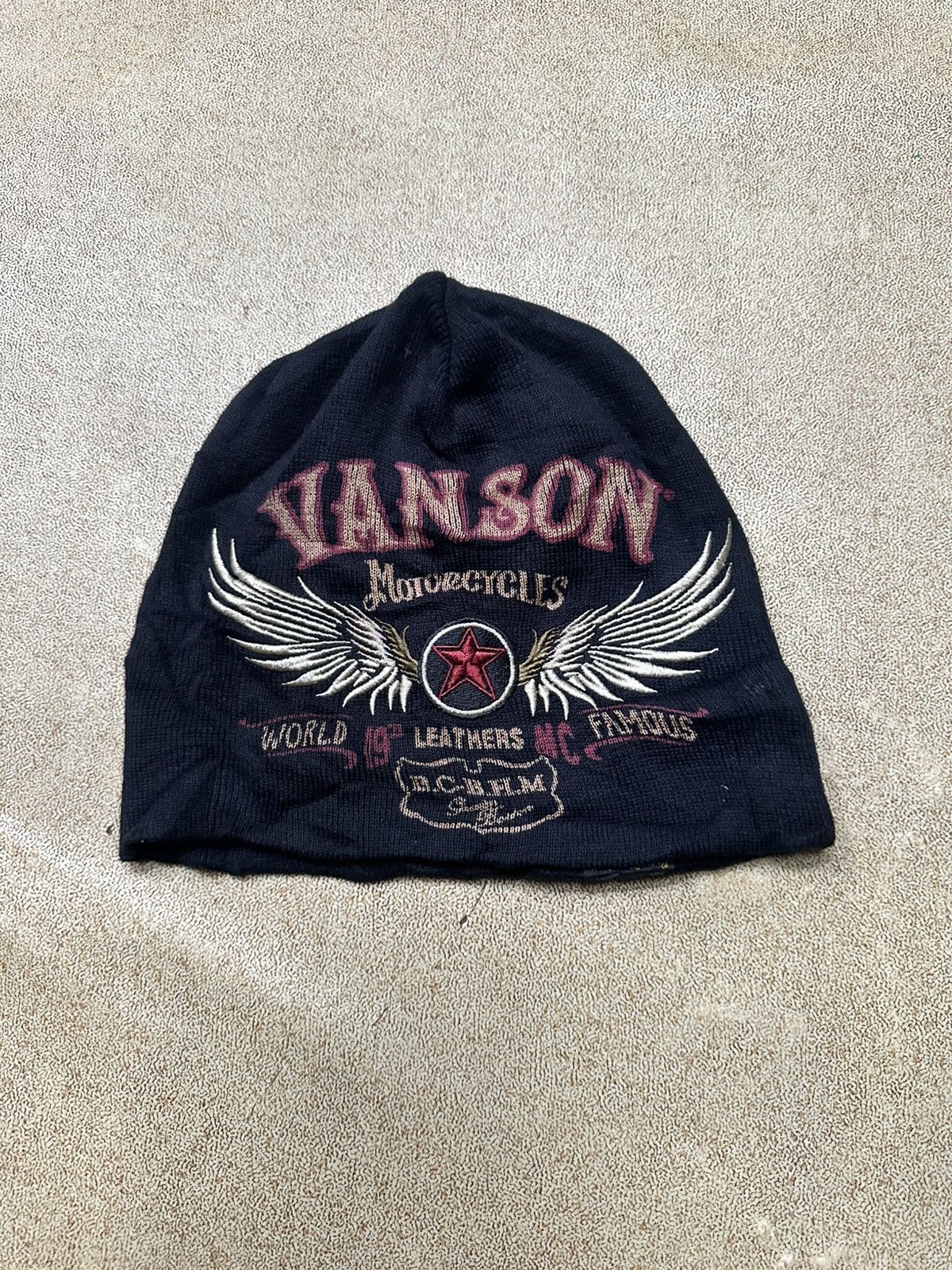 Vanson Leather Beanies Hat Combo 2pcs