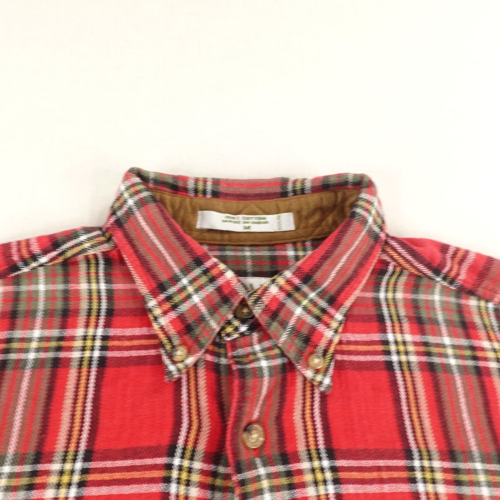Orvis Orvis Shirt Mens Medium Red Plaid Flannel Leather Elbow Patch Button Up Outdoors Size US M / EU 48-50 / 2 - 2 Thumbnail