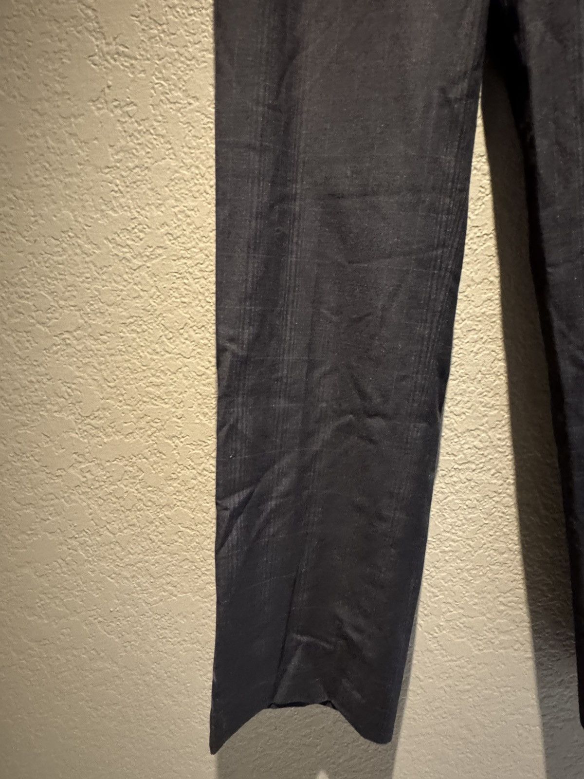Vintage Plaid Black Slacks Dress Pants Size US 29 - 4 Thumbnail