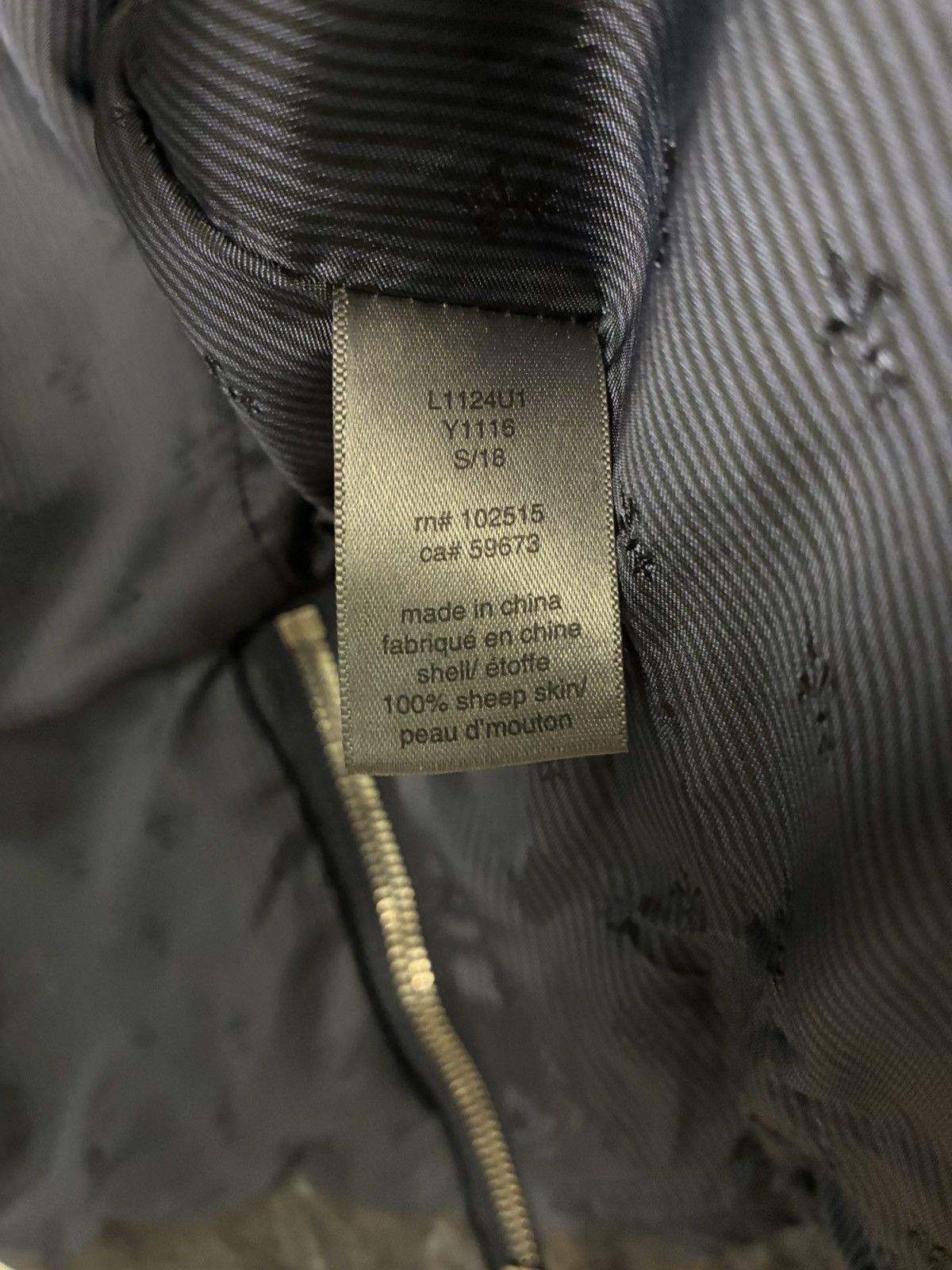 John Varvatos Leather Backzip Crinkled Jacket EU 46 USA 36 Size US S / EU 44-46 / 1 - 7 Thumbnail