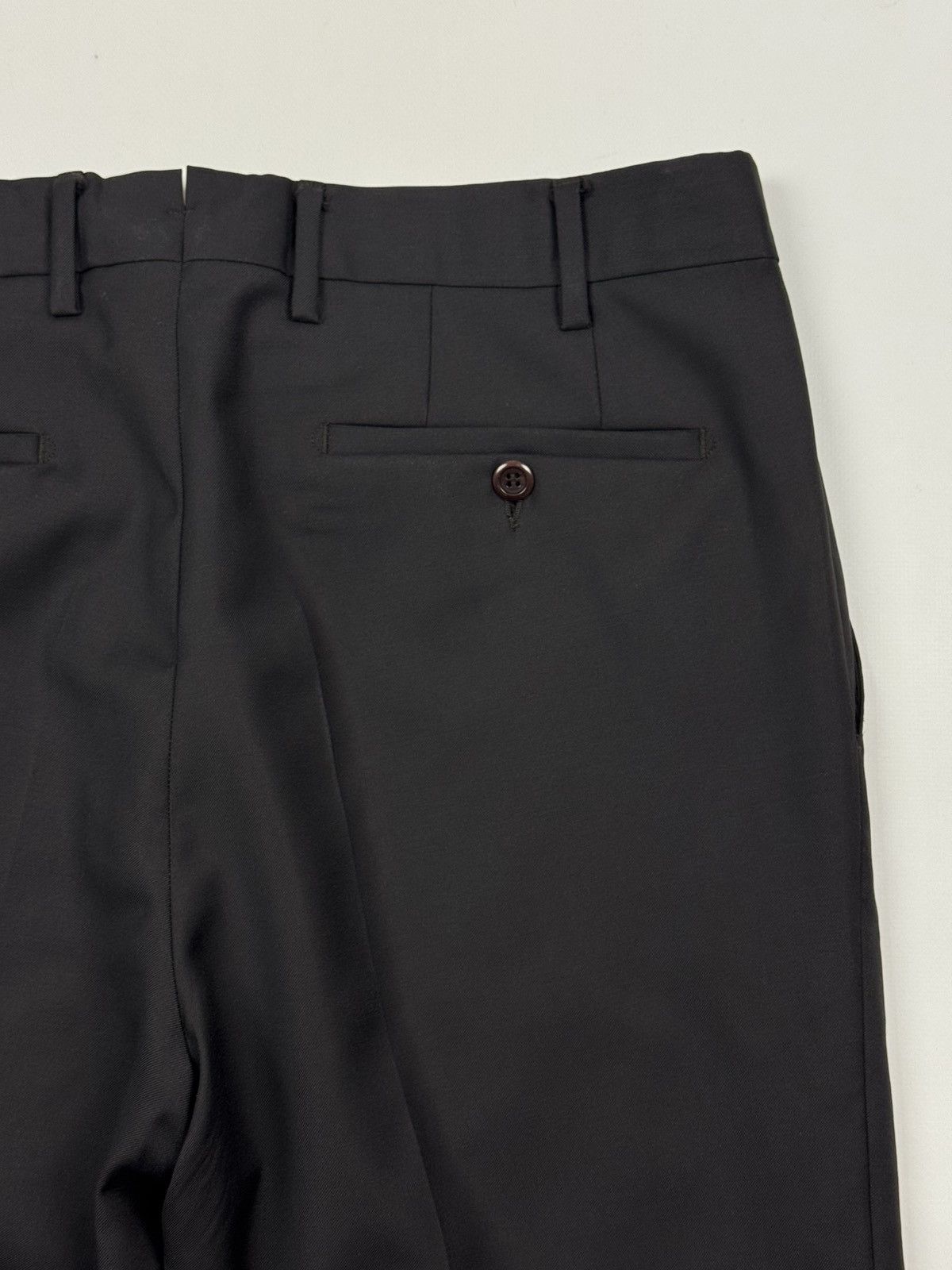 Ermenegildo Zegna Gritti by Ermenegildo Zegna Wool Classic Trousers Pants Size US 34 / EU 50 - 18 Thumbnail