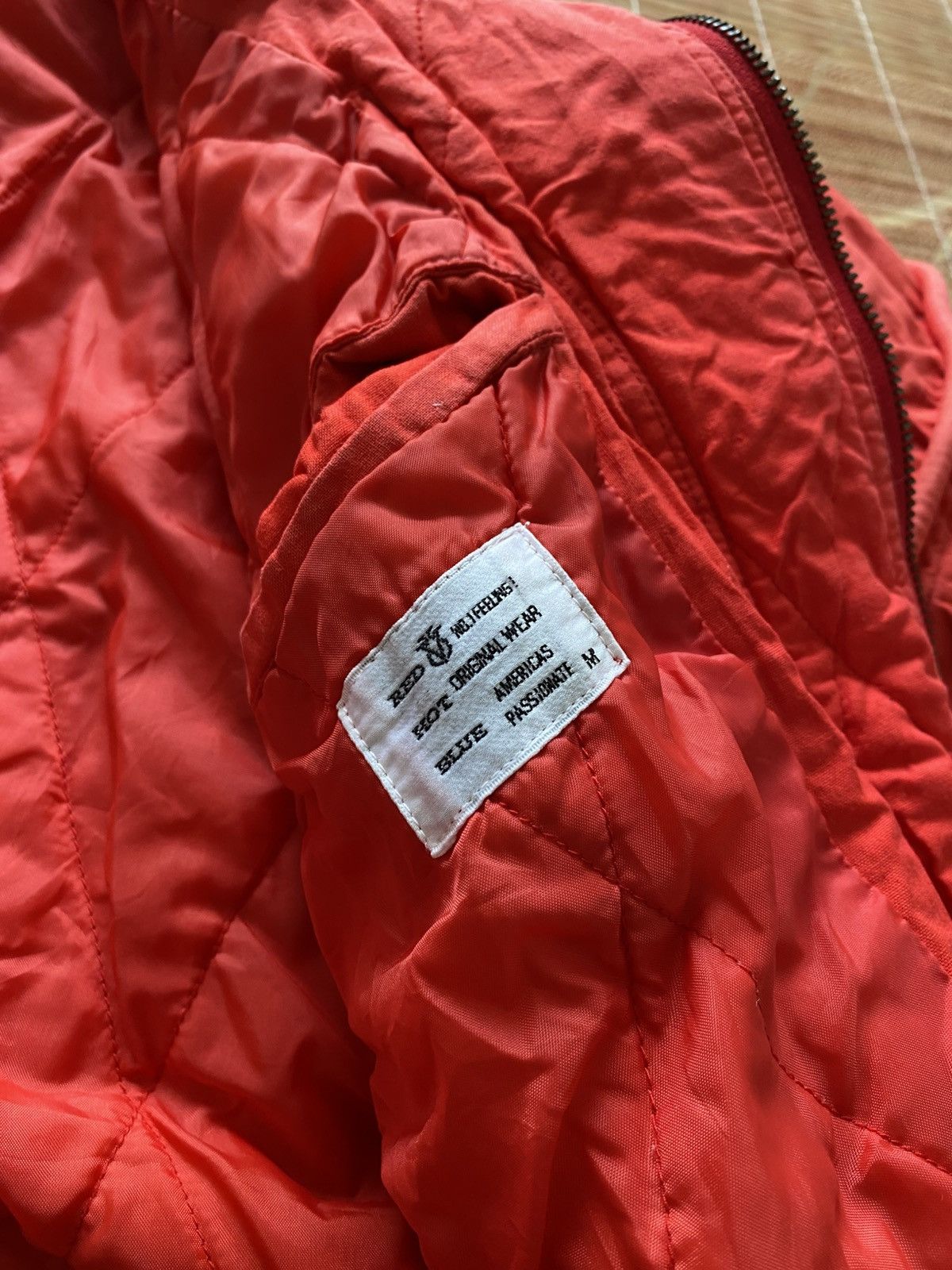 Beauty Beast 💸BINDINGOFFER💸Japanes Red Jacket Puffe Akira Styled Sunfuded Size US M / EU 48-50 / 2 - 12 Thumbnail