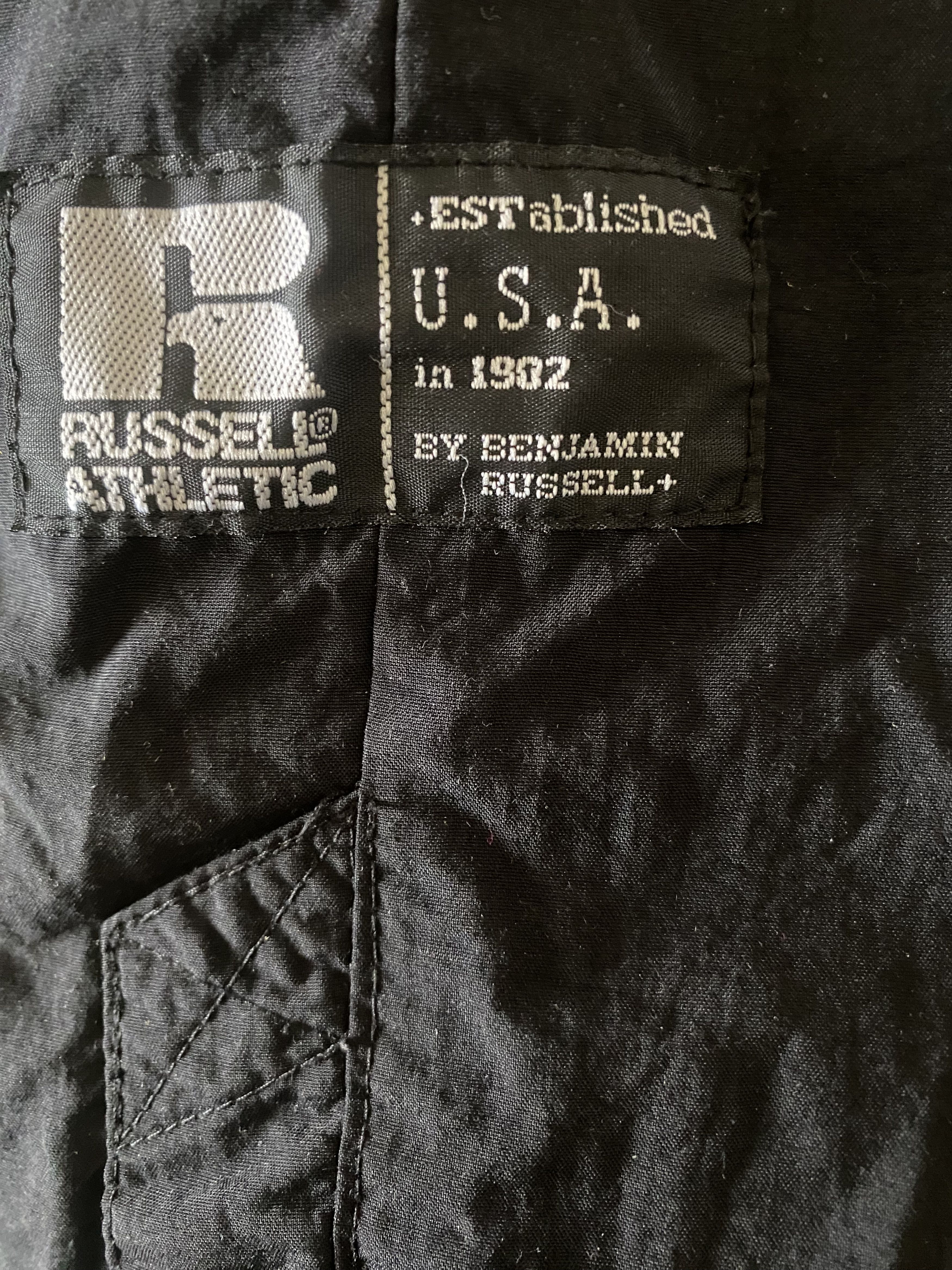 Russell Athletic Black men's sweatpants RUSSELL ATHLETIC USA - M - SALE Size US 32 / EU 48 - 4 Thumbnail