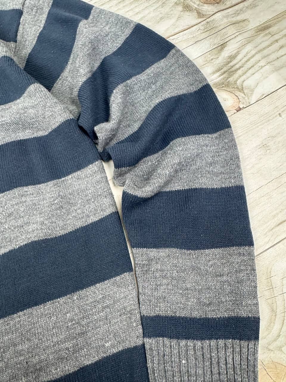 Dolce & Gabbana Vintage Dolce Gabbana Big Logo Knit Sweater Striped Size US M / EU 48-50 / 2 - 10 Thumbnail