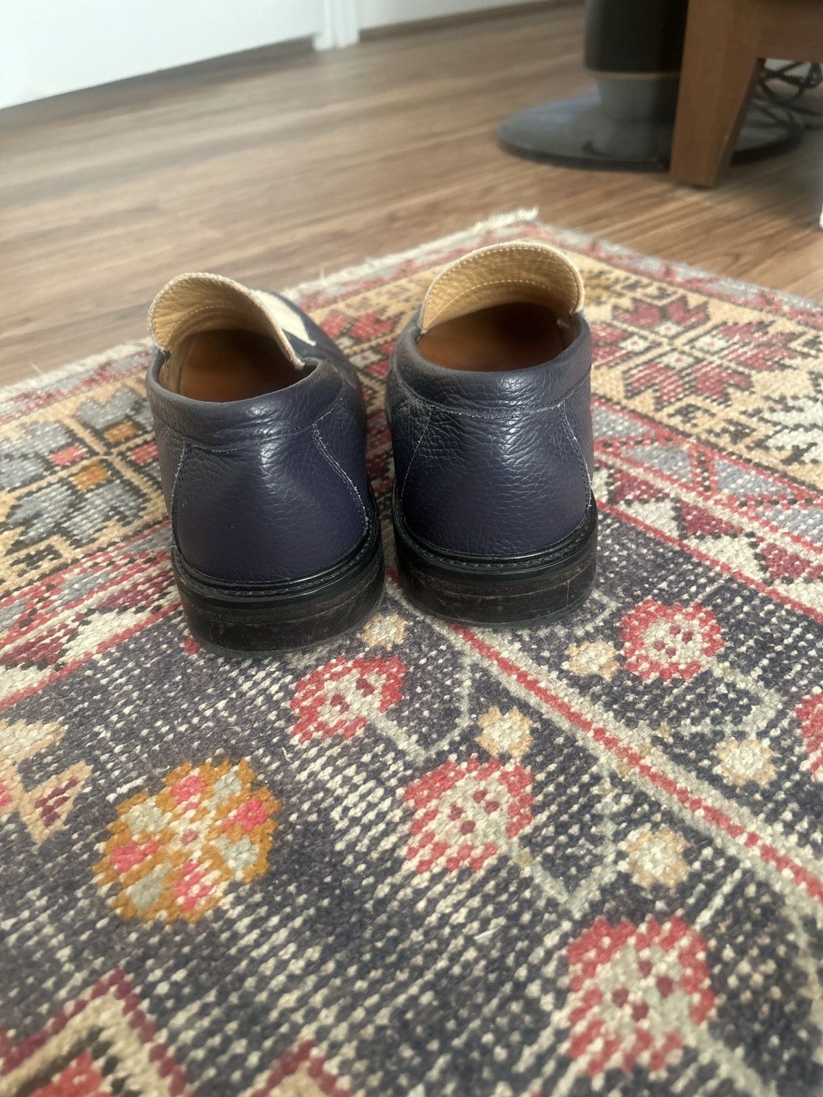 Aime Leon Dore Aime Leon Dore Two-Tone Penny Loafers Blue and White Size US 8.5 / EU 41-42 - 5 Thumbnail