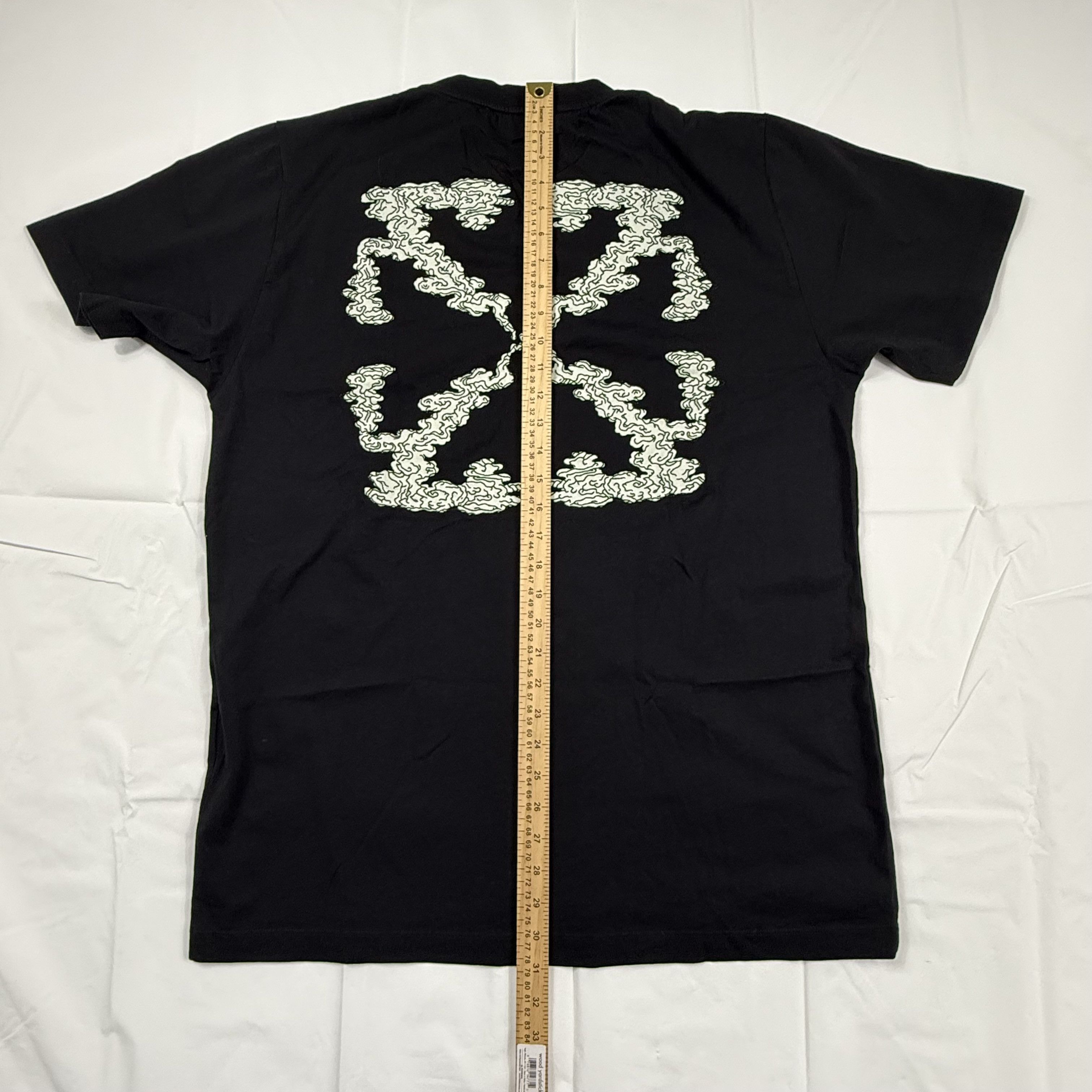 Off-White Off-White Cloud Arrows Graphic T-Shirt Black Size US XXL / EU 58 / 5 - 10 Thumbnail