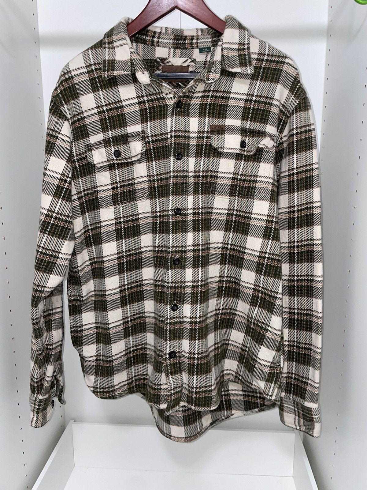 Orvis × Vintage Orvi’s Flannel (Orange/green/tan) Size US L / EU 52-54 / 3 - 9 Thumbnail