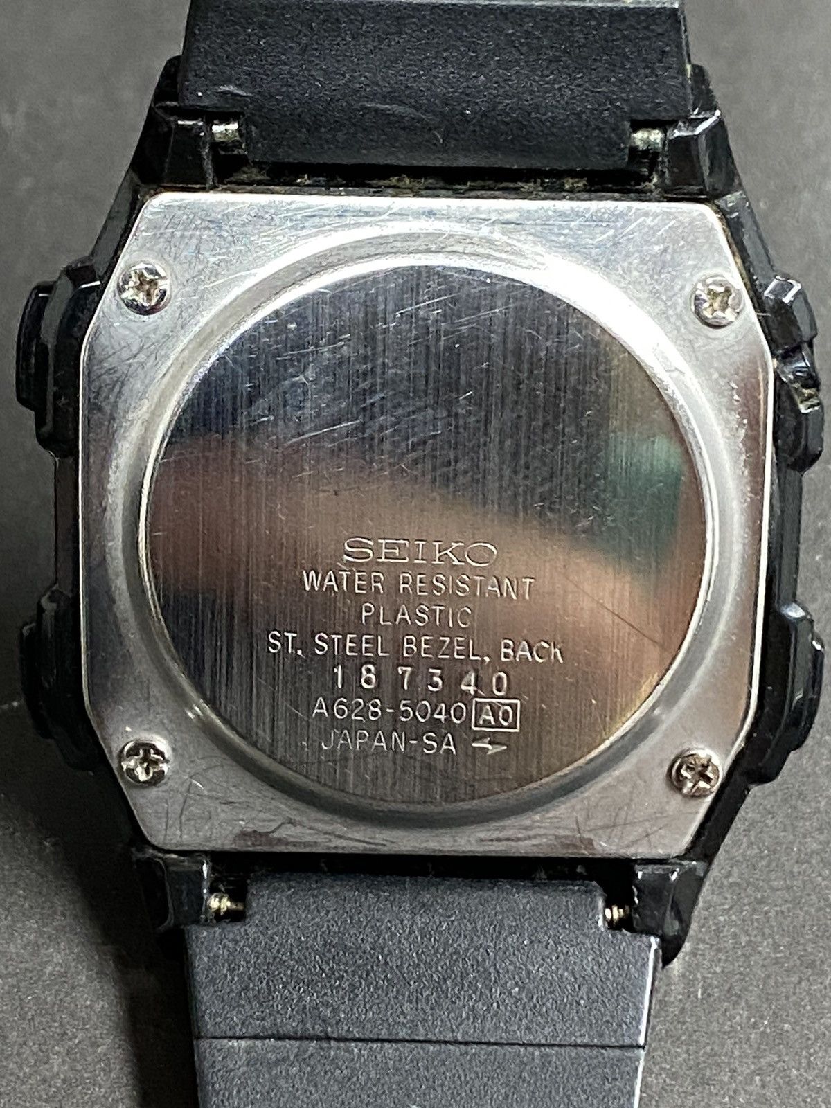 Vintage Vintage SEIKO Solar A628 5040 Japan Digital Men s Watch Grailed