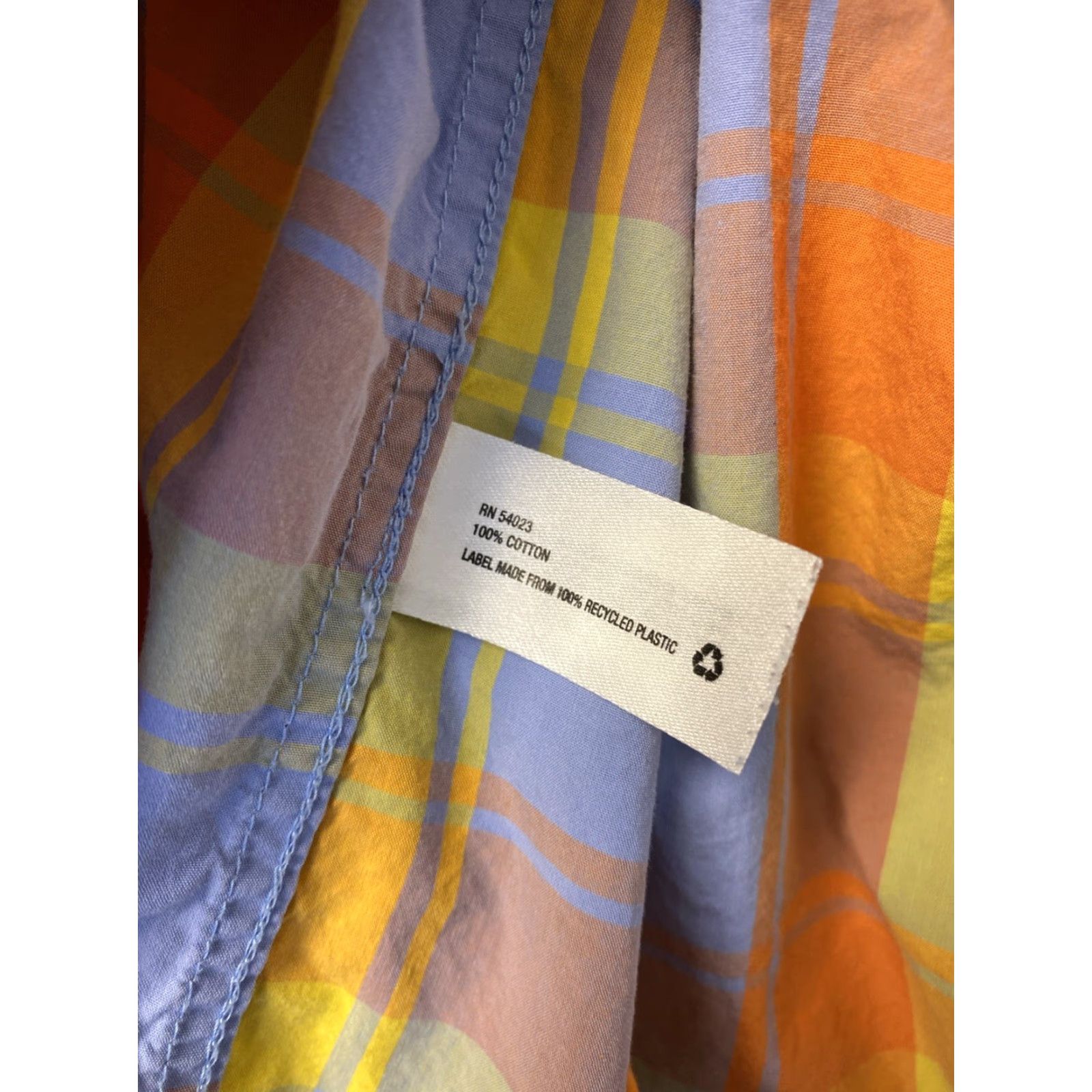 Gap GAP Button Shirt Men’s L Pl plaid Multicolor Casual Long Sleeve /0250 Size US L / EU 52-54 / 3 - 7 Thumbnail