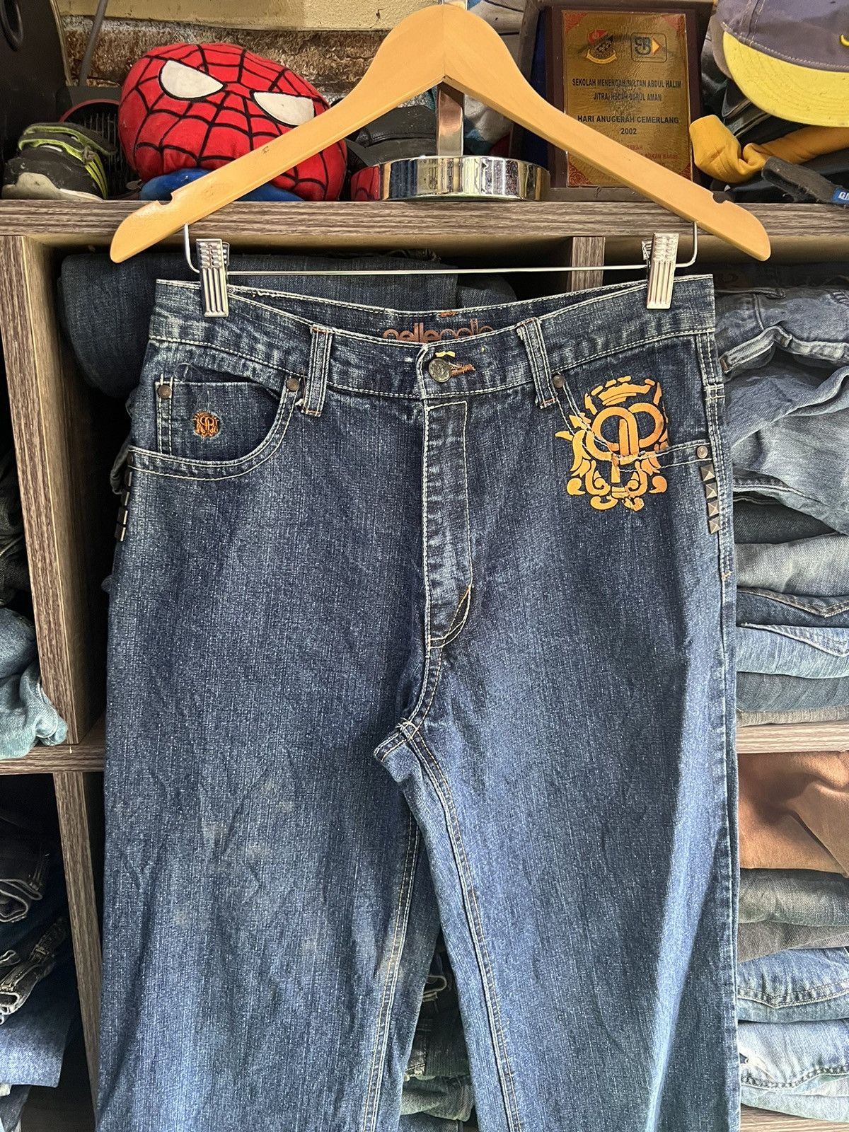 Pelle Pelle 🔥Pelle Pelle Pocket Print Denim Size US 30 / EU 46 - 3 Thumbnail