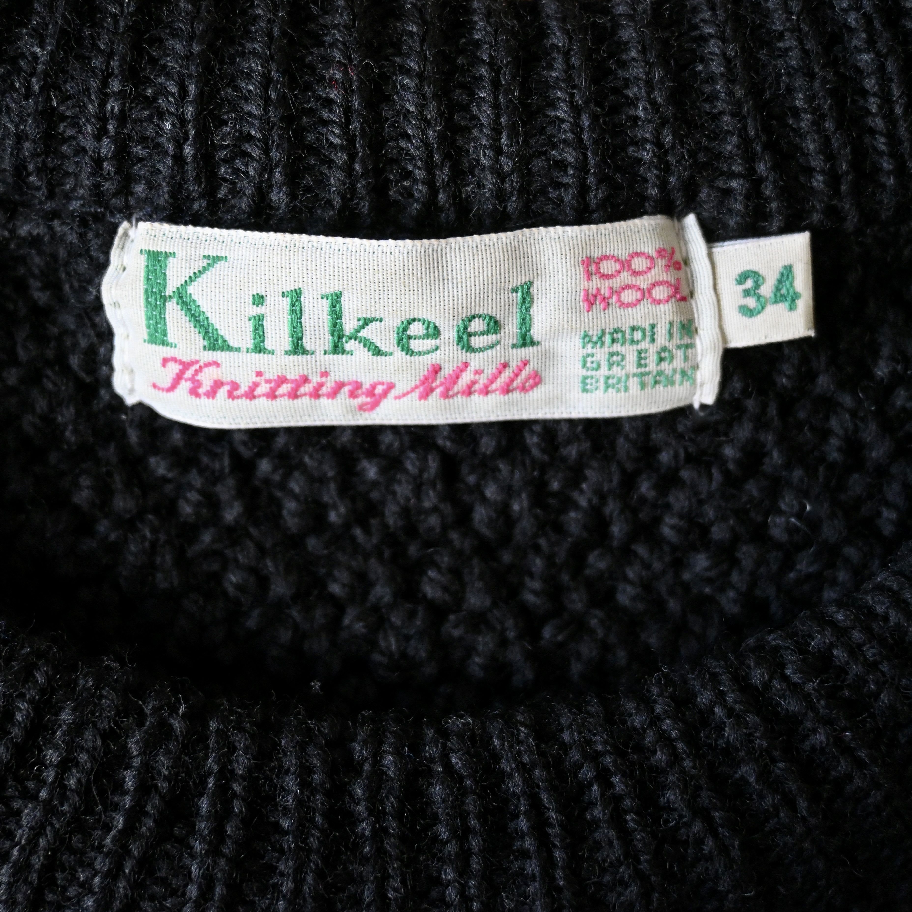 Other Kilkeel Knitting Mills popcorn knit sweater, made in England Size US S / EU 44-46 / 1 - 11 Thumbnail