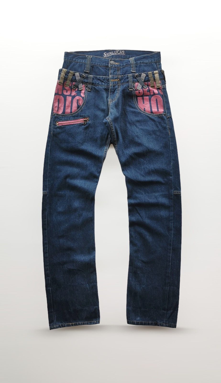 Hysteric Glamour Double waisted Sunlucas Denim Jeans Size US 31 - 3 Thumbnail