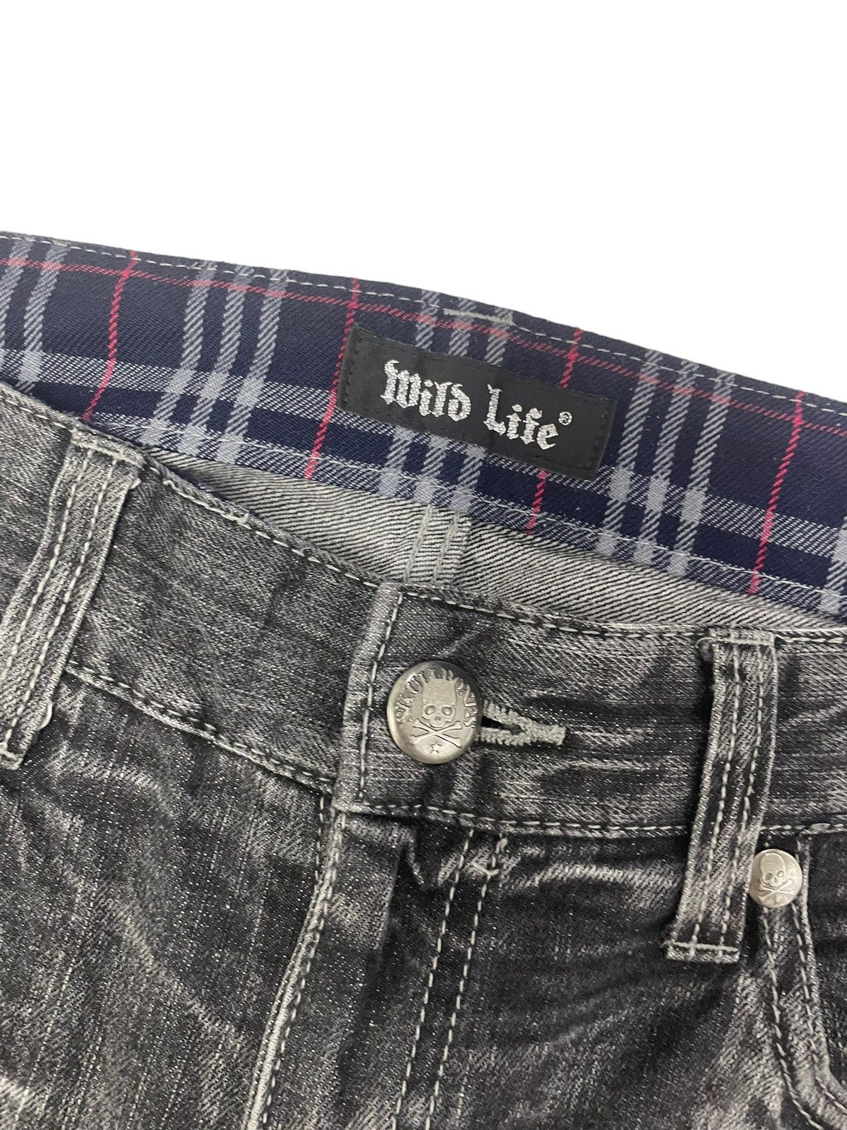 In The Attic Vintage Wildlife Japan Spellout Jeans Hysteric Style Size US 34 / EU 50 - 7 Thumbnail