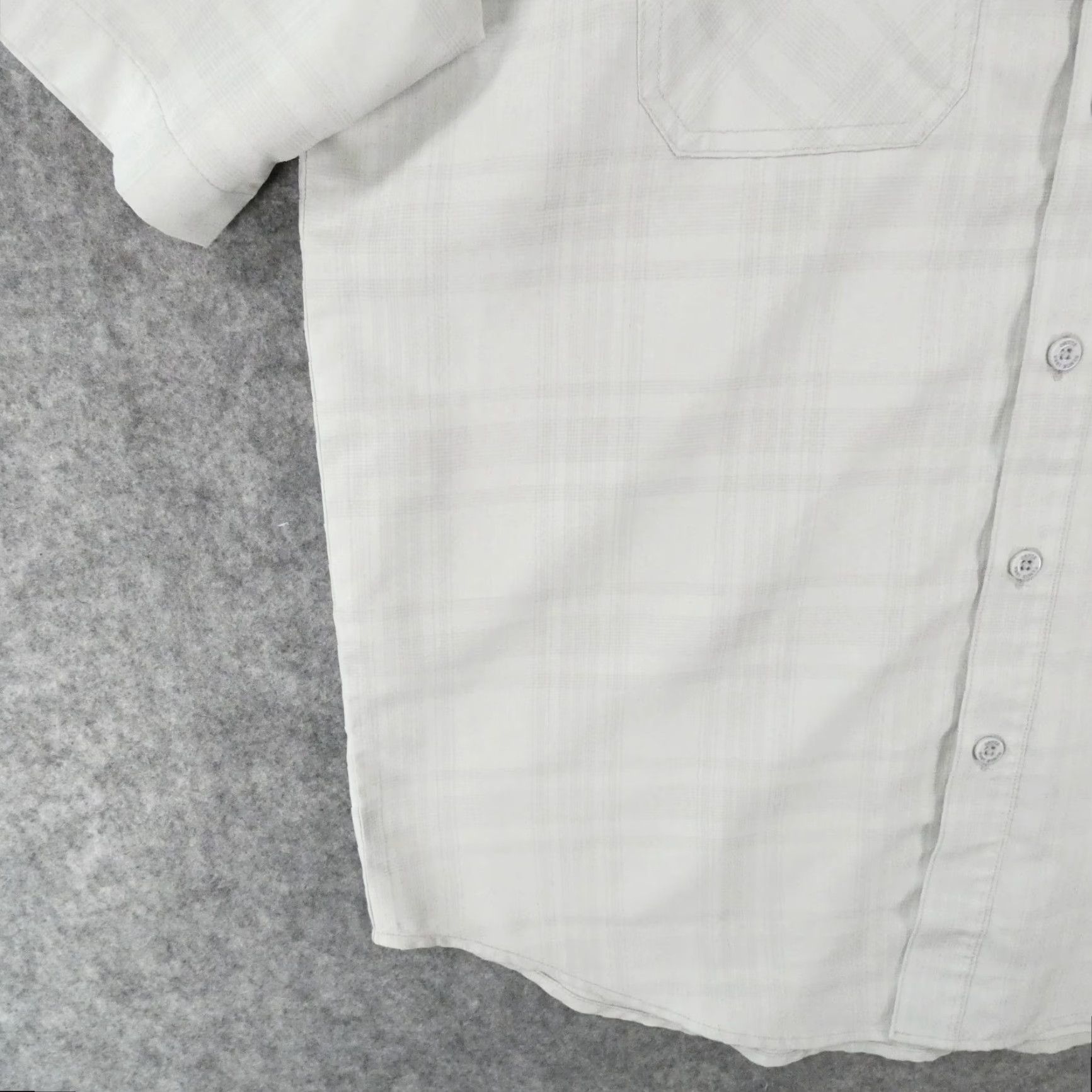 Orvis Orvis Shirt Mens Large Short Sleeve Button-Up Gray Plaid Lightweight Size US L / EU 52-54 / 3 - 4 Thumbnail