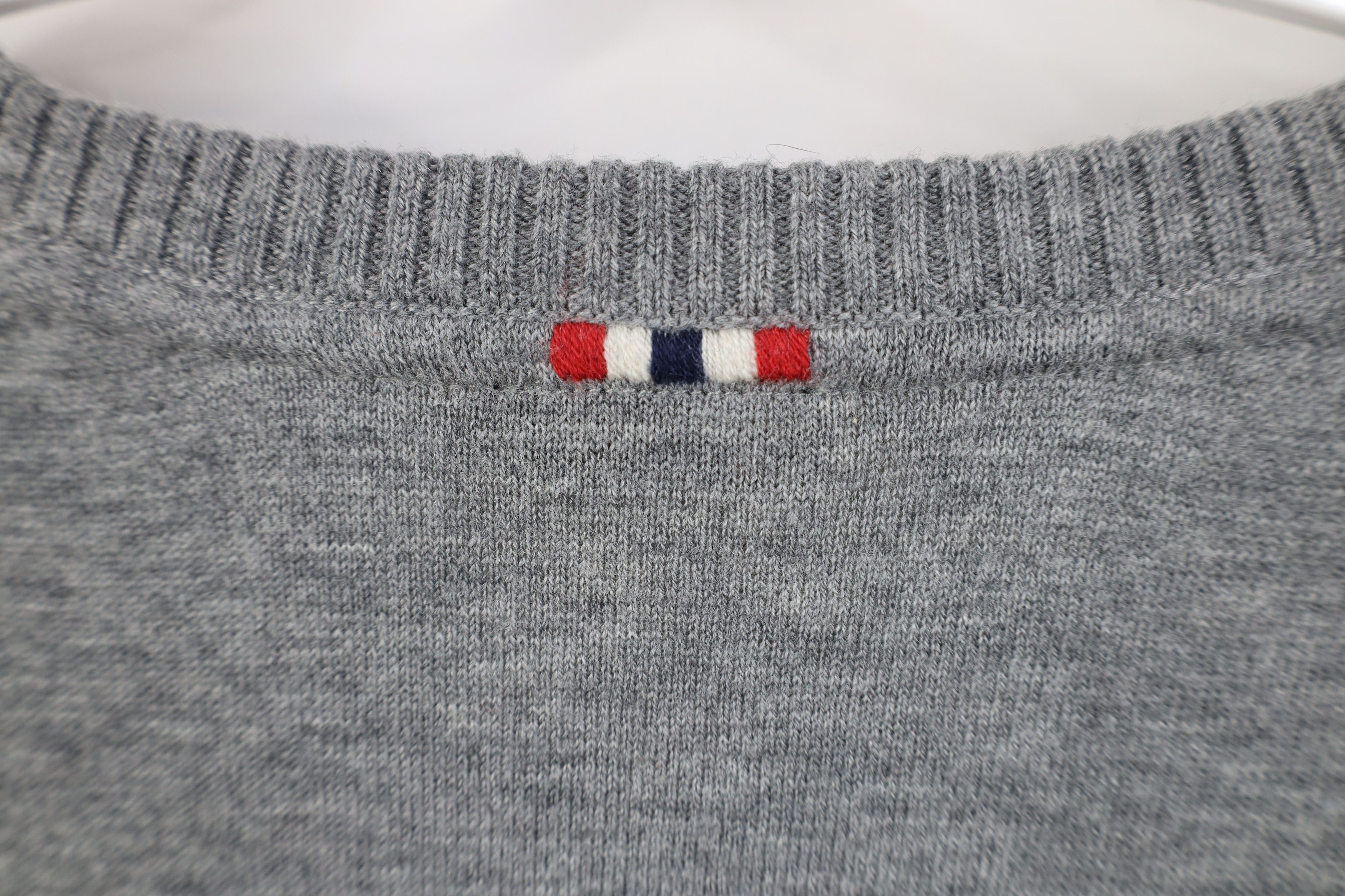 Napapijri Napapijri Geographic Lightweight Wool V-Neck Sweater Gray Size US M / EU 48-50 / 2 - 12 Thumbnail