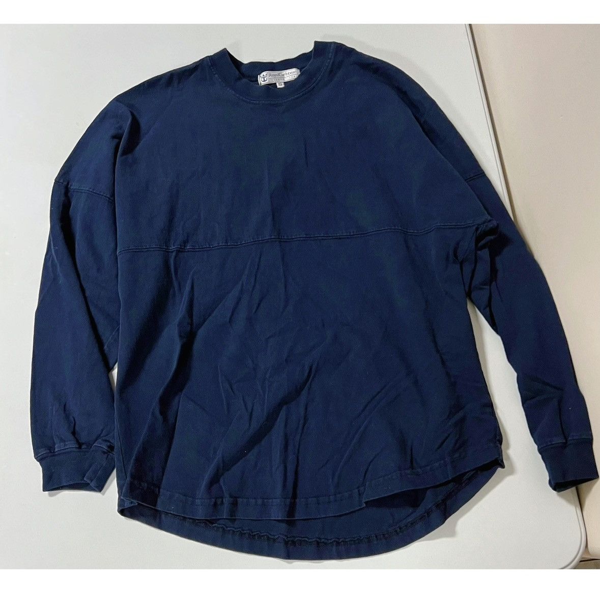 Royal Row Navy Blue ‘Explorer of the Seas’ Shirt Top Blouse Tee Size S Size US S / EU 44-46 / 1 - 4 Thumbnail