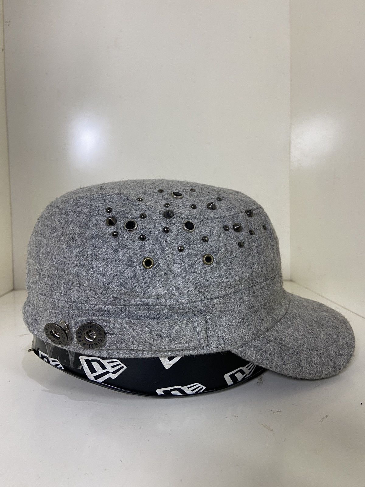 If Six Was Nine × Le Grande Bleu (L.G.B.) VTG patrol studded button hat Size ONE SIZE - 5 Thumbnail