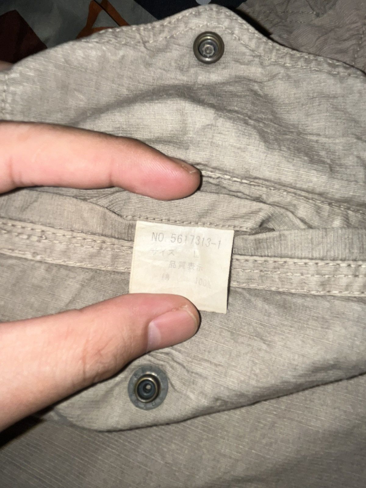 Japanese Brand Halb Kiminori Morishita Cargo Flare Canvas Pants Size US 31 - 16 Thumbnail