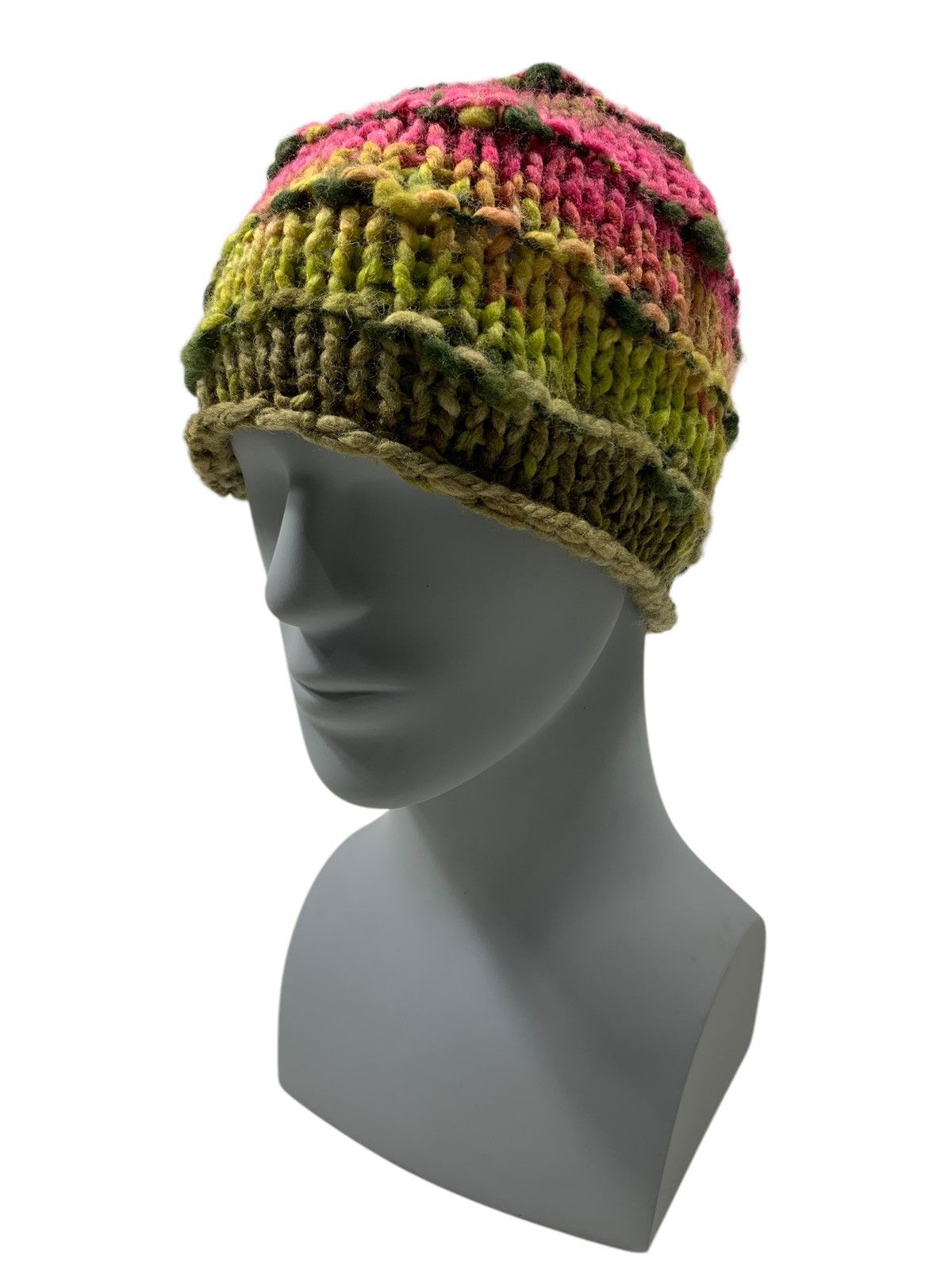 Beams Plus Beams boy Crochet knitted handmade Beanie Hats Rare Size ONE SIZE - 1 Thumbnail