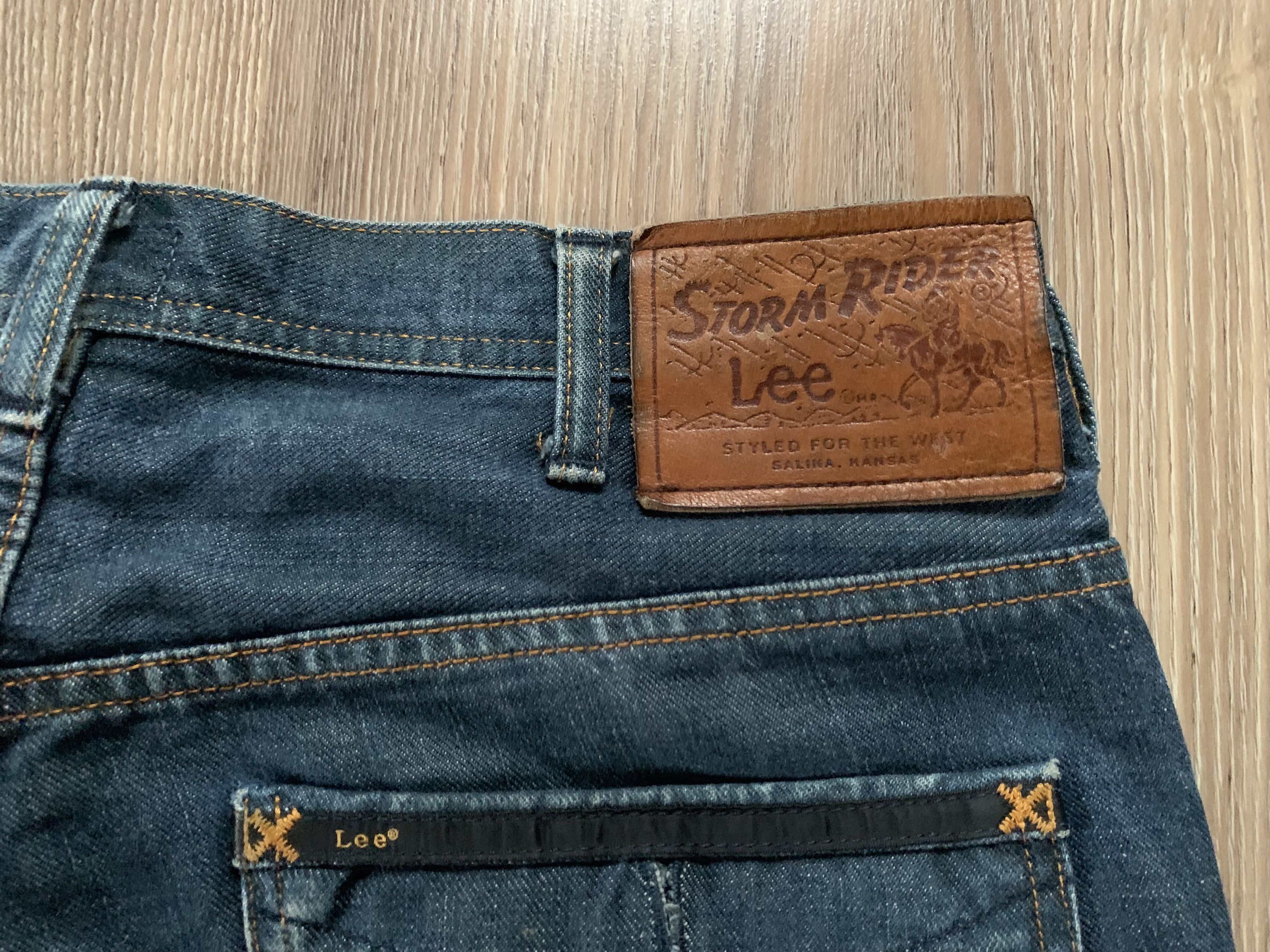 Denime × Lee Lee Zed Rider Blue Jeans Size US 32 / EU 48 - 9 Thumbnail