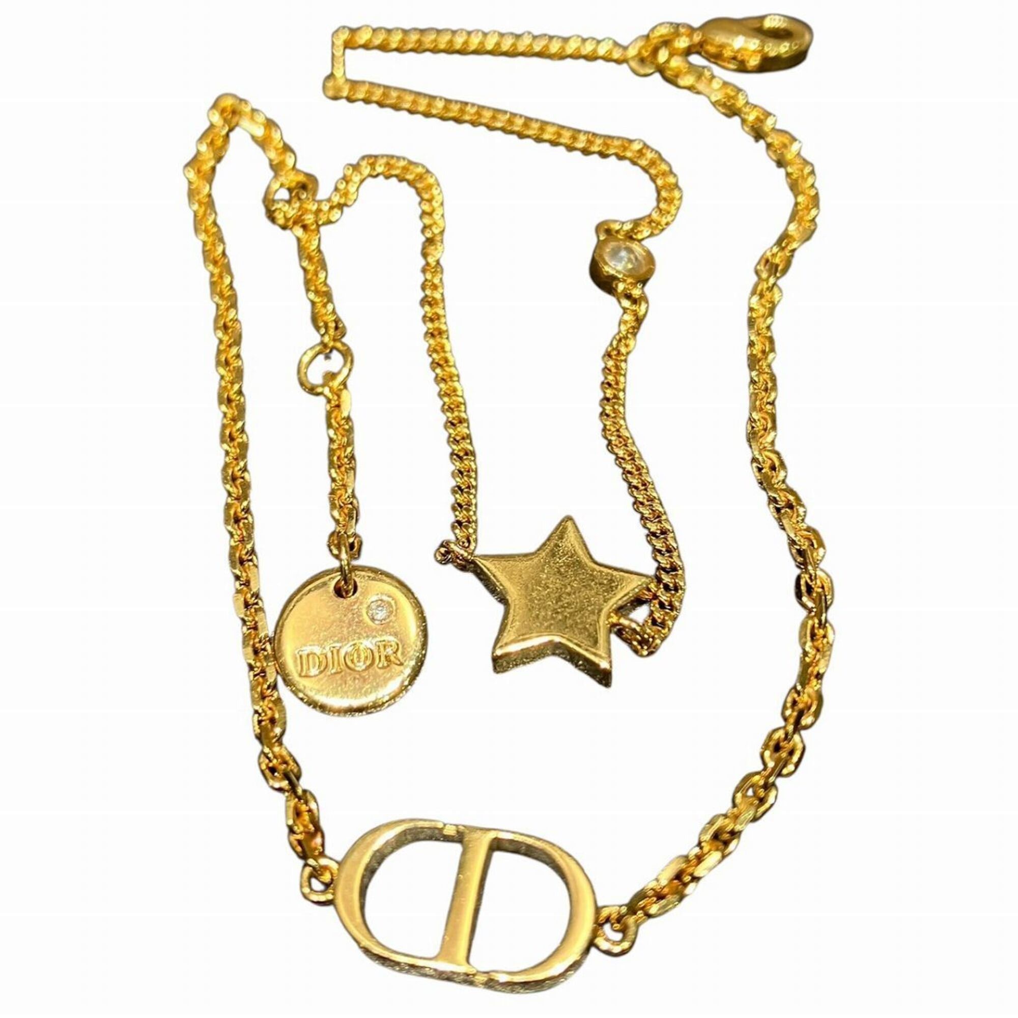 Dior Christian Dior bracelet, accessory. Total weight 4.4g, 17.5cm, alloy. Size ONE SIZE - 1 Thumbnail