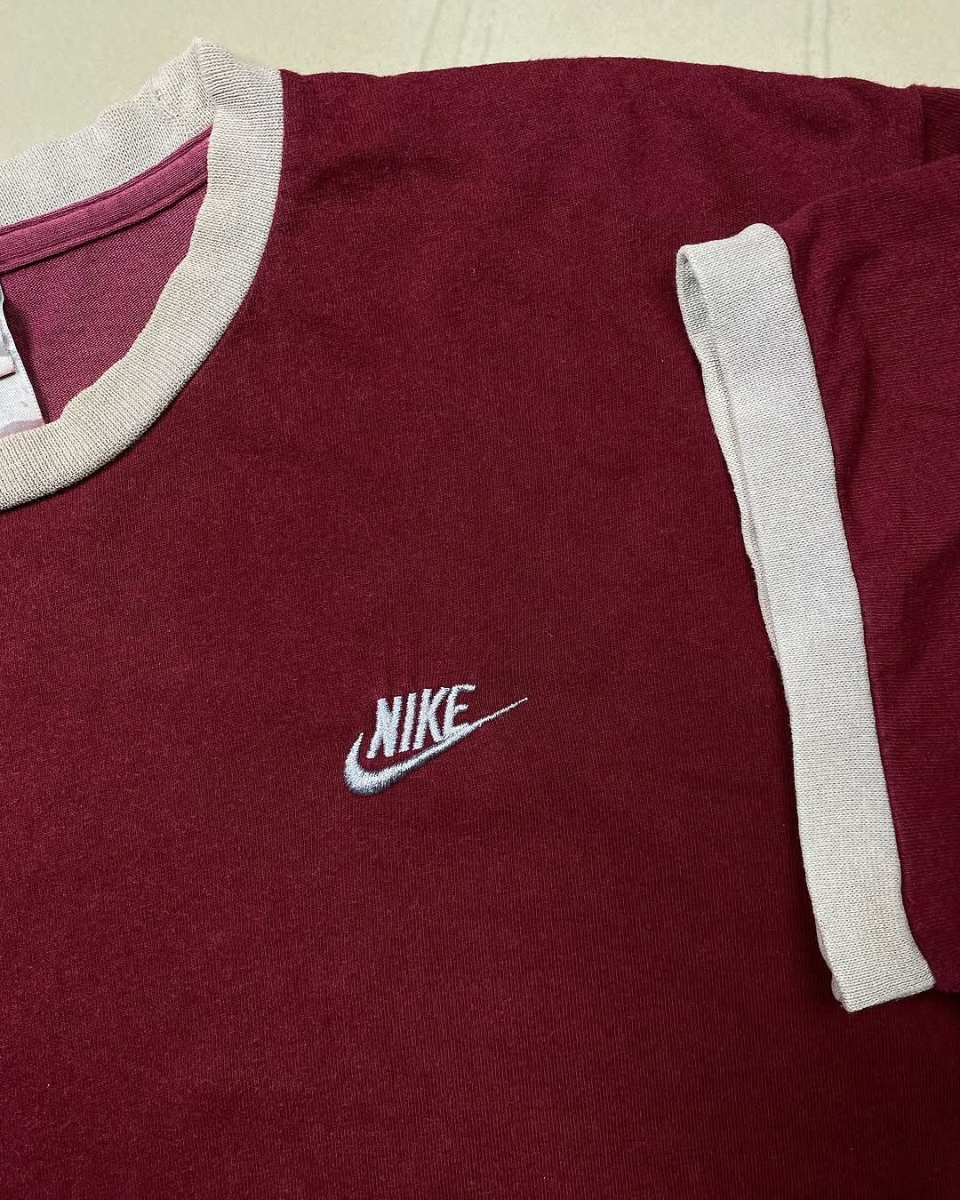 Nike Vintage 2000’s Nike Ringer side Swoosh Size US L / EU 52-54 / 3 - 3 Thumbnail
