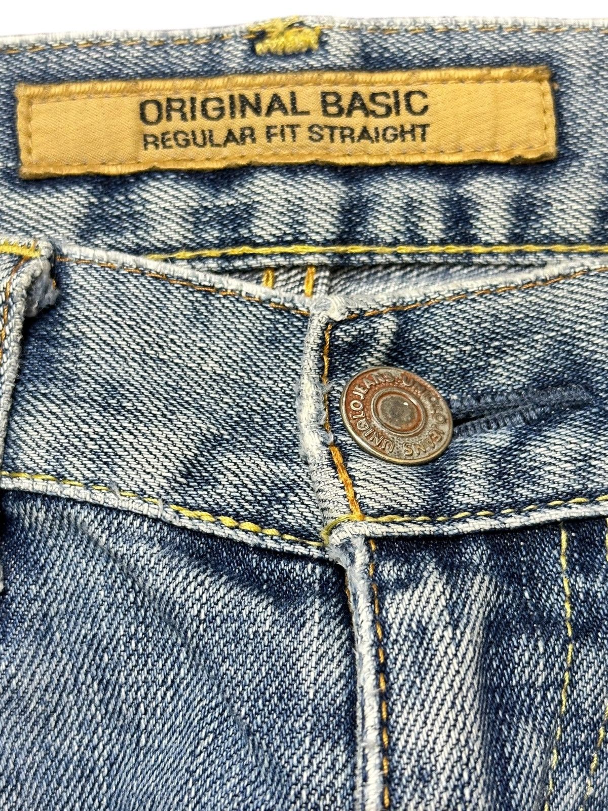 Uniqlo Vintage Uniqlo S-002 Faded Regular Fit Straight Denim Size US 28 / EU 44 - 4 Thumbnail