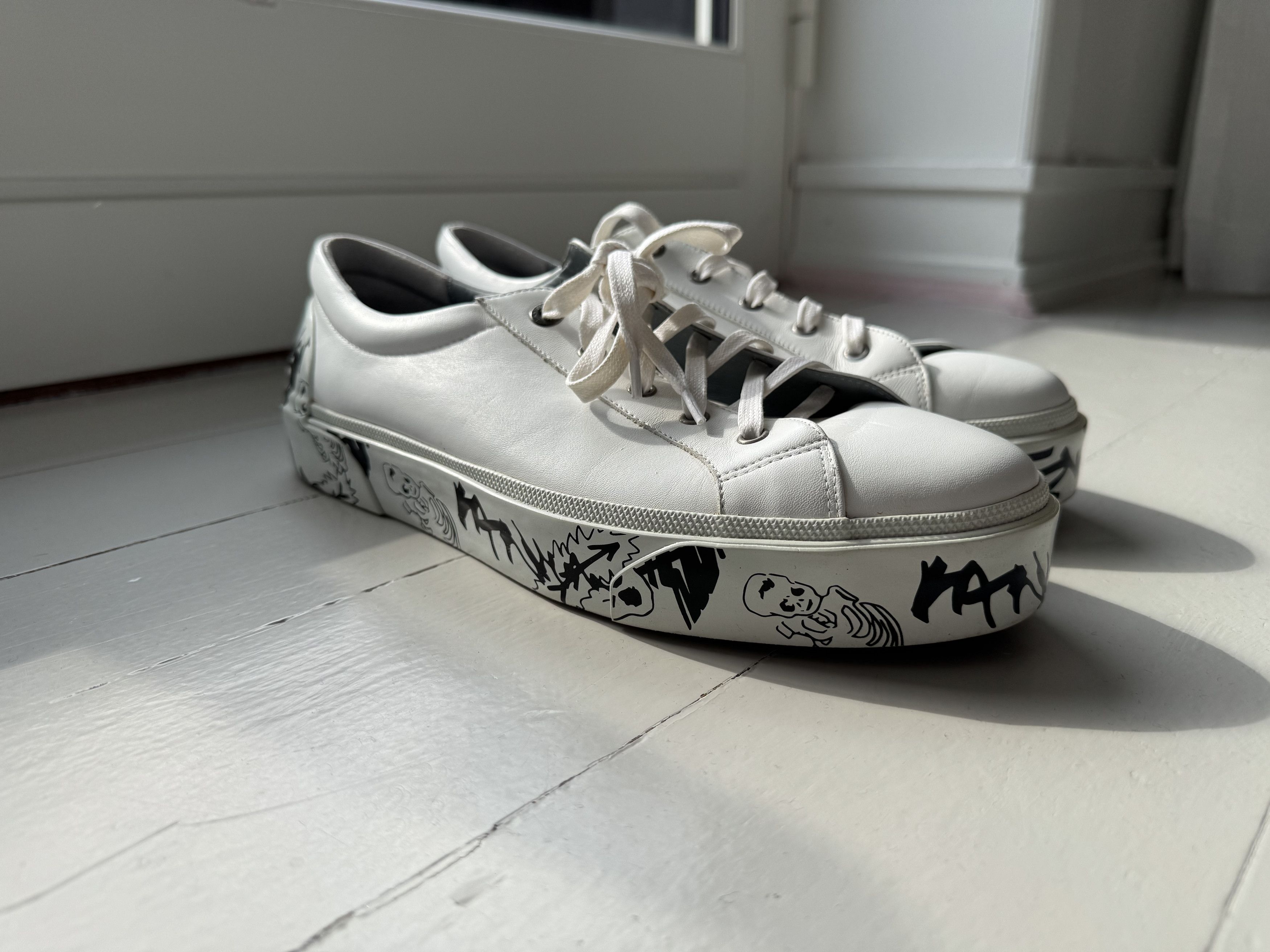 Lanvin Lanvin leather sneaker Size US 13 / EU 46 - 1 Thumbnail