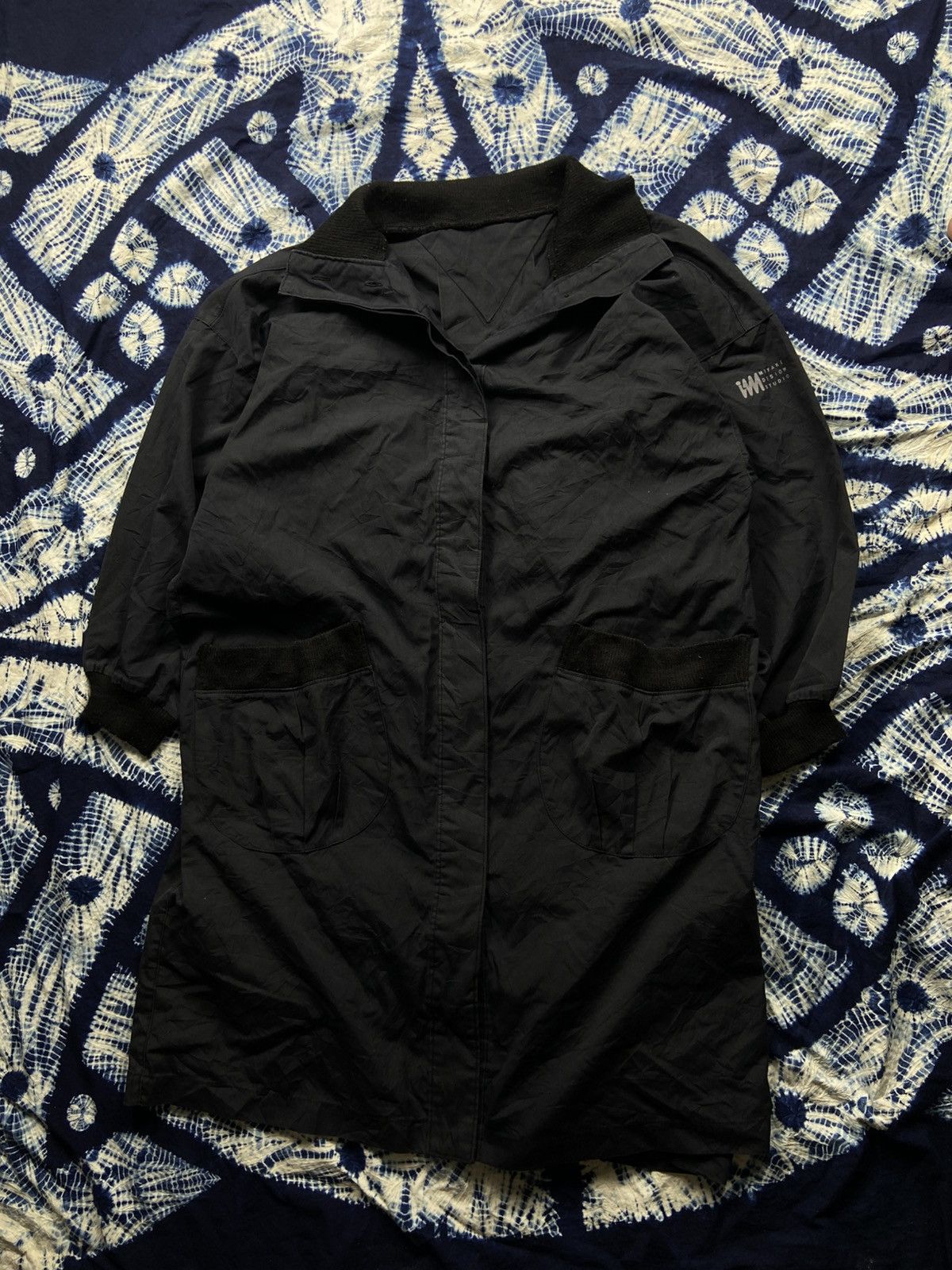 Issey Miyake Vintage 80s Issey Miyake Black Coat Size US M / EU 48-50 / 2 - 2 Thumbnail